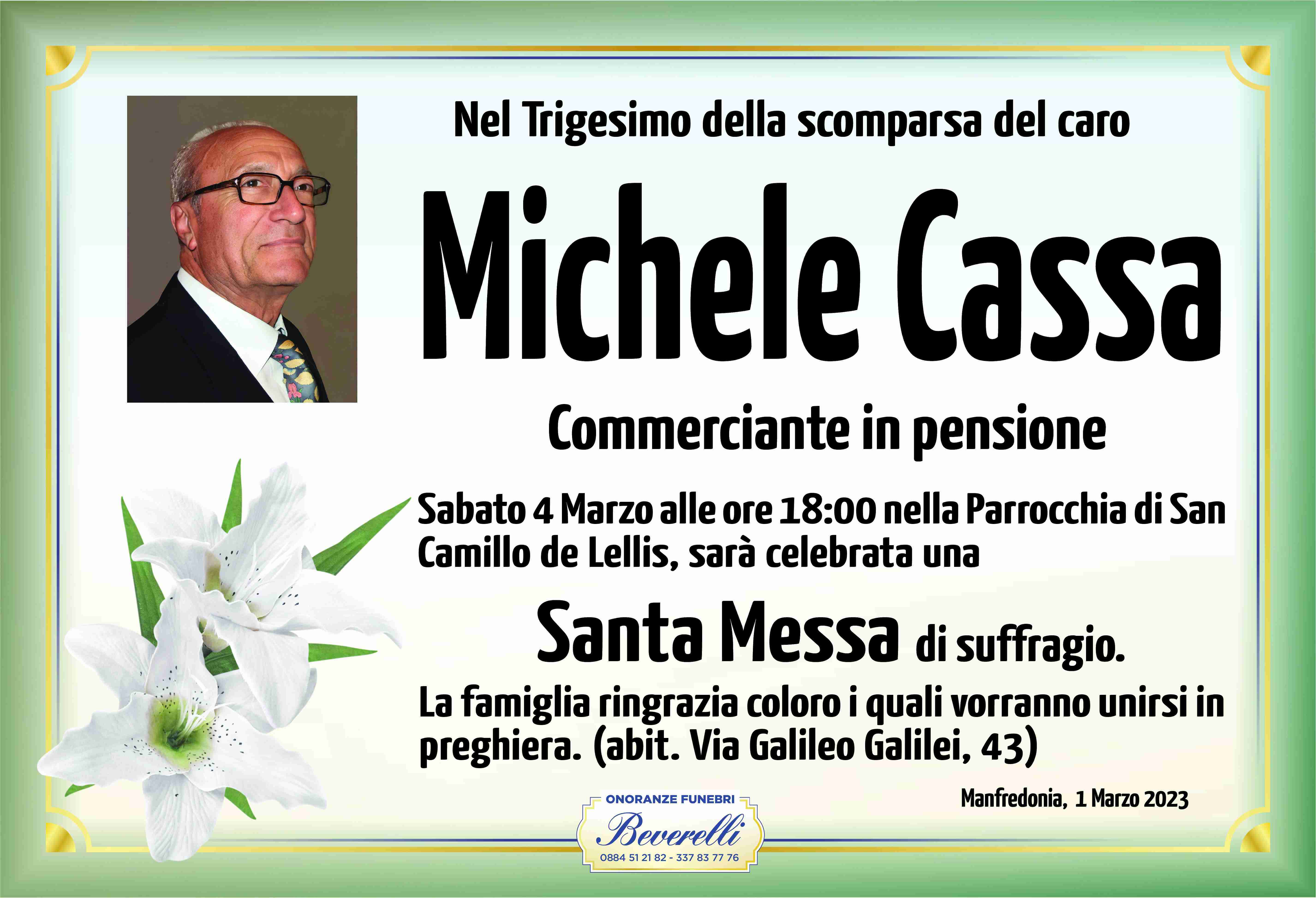 Michele Cassa