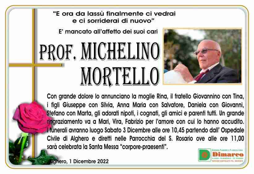 Prof. Michelino Mortello