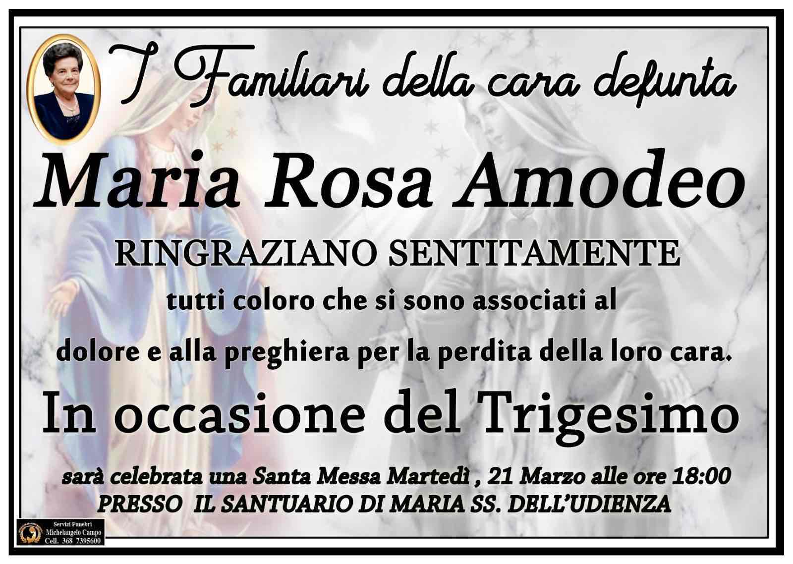 Maria Rosa Amodeo