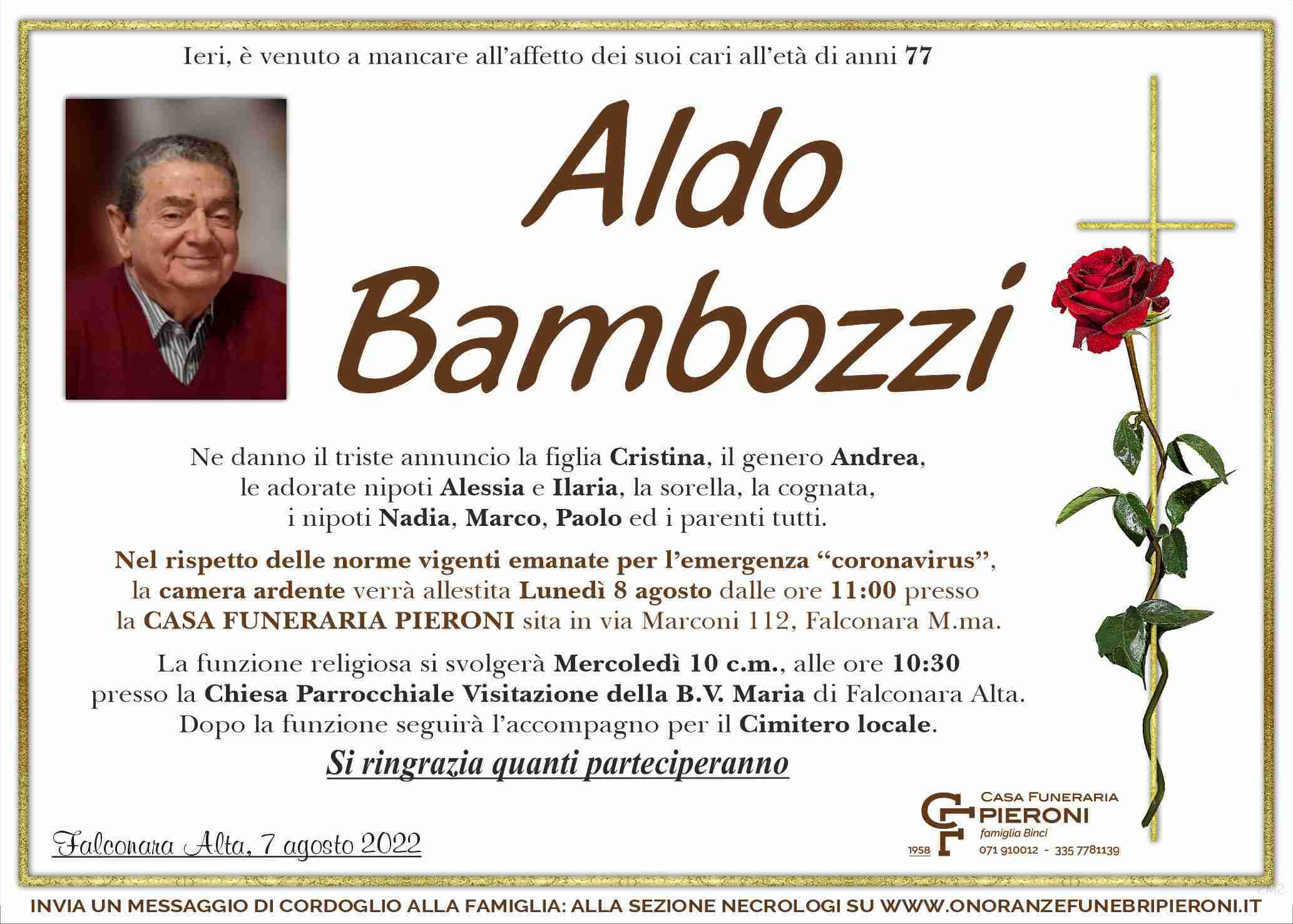 Aldo Bambozzi