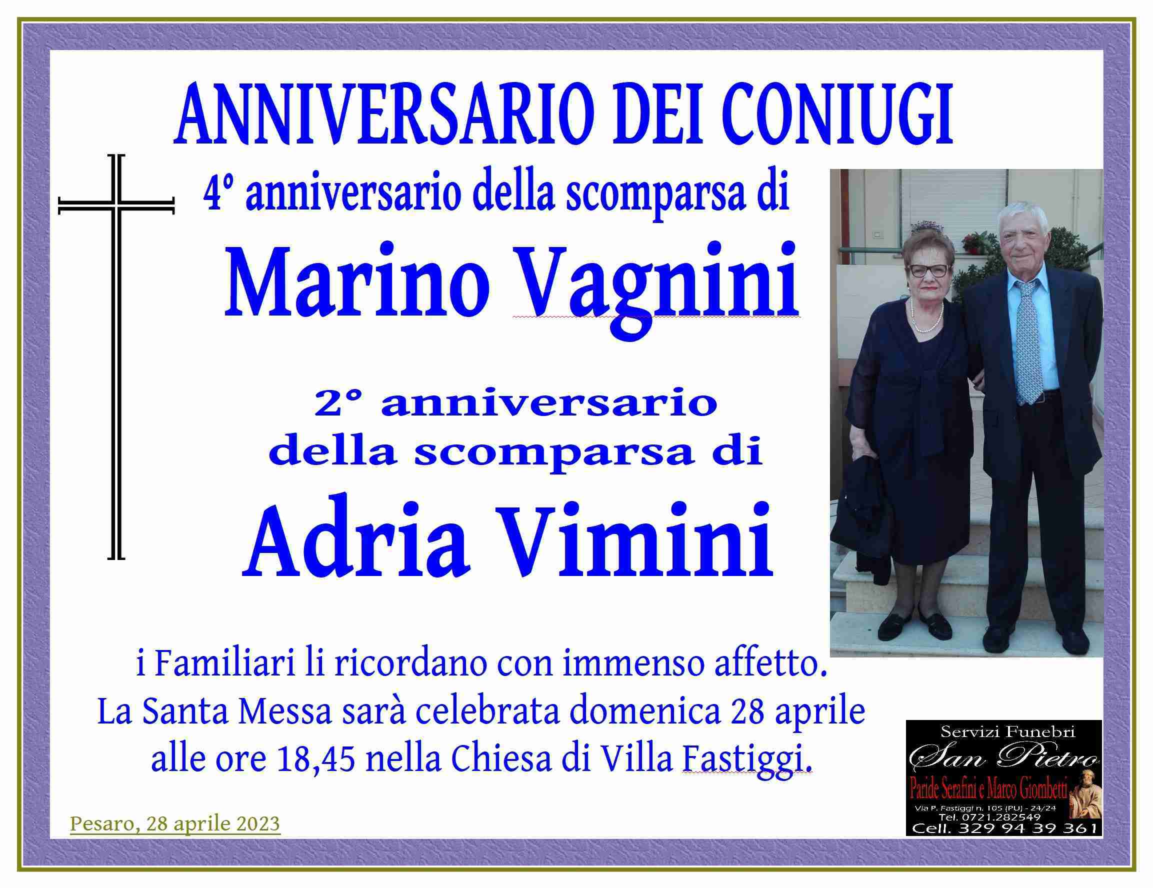 Coniugi Marino Vagnini Adria Vimini