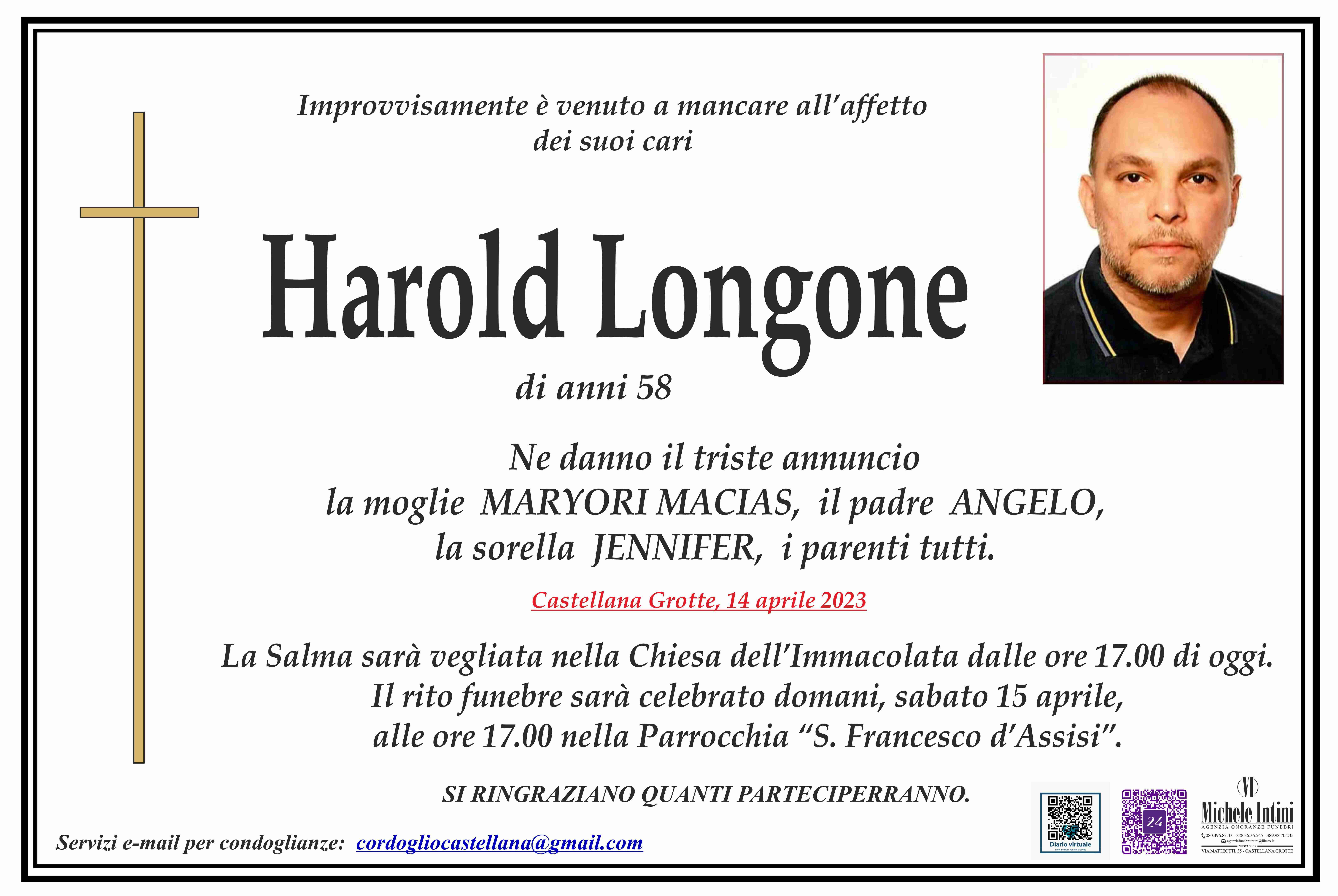 Harold Longone