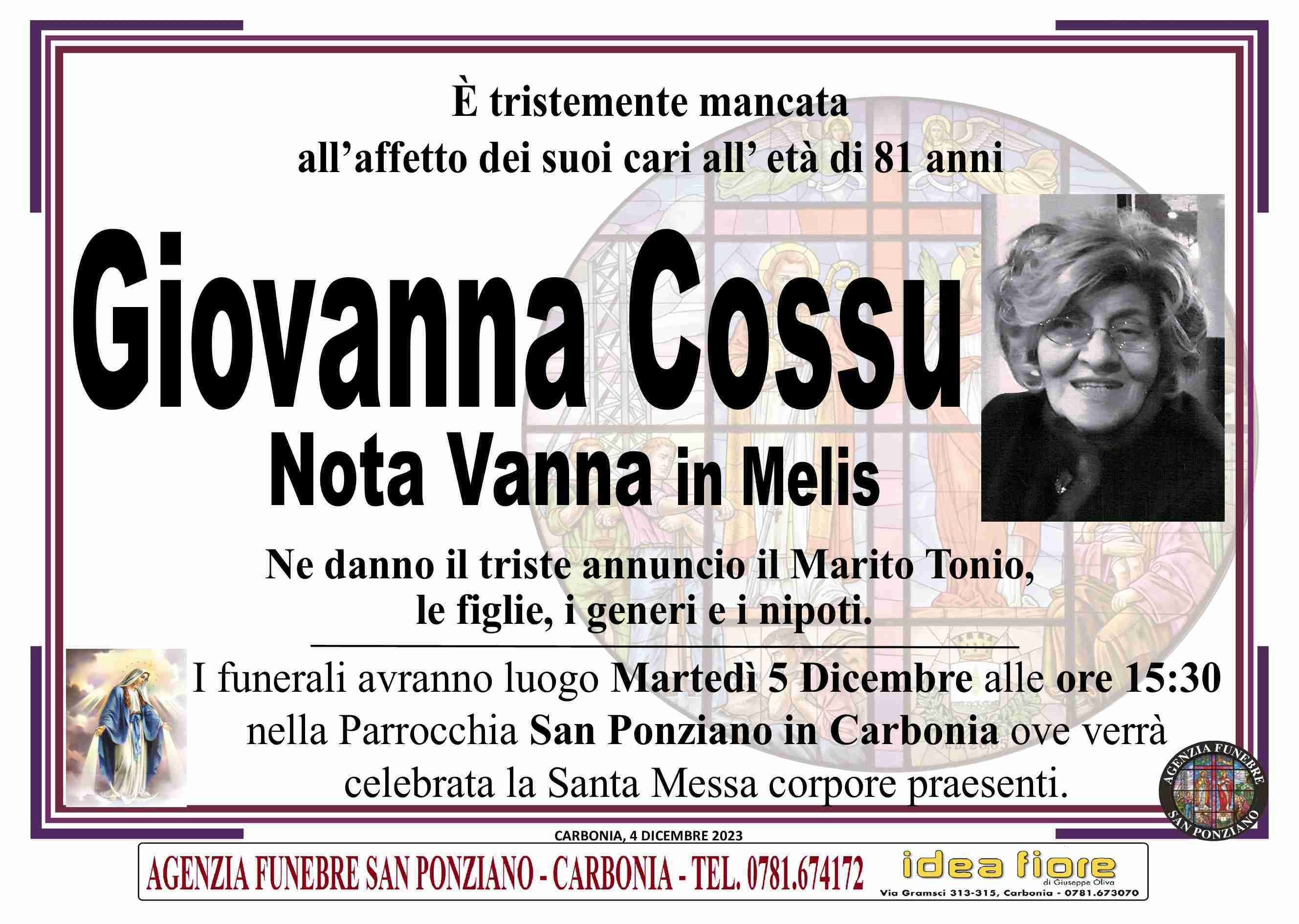 Giovanna Cossu