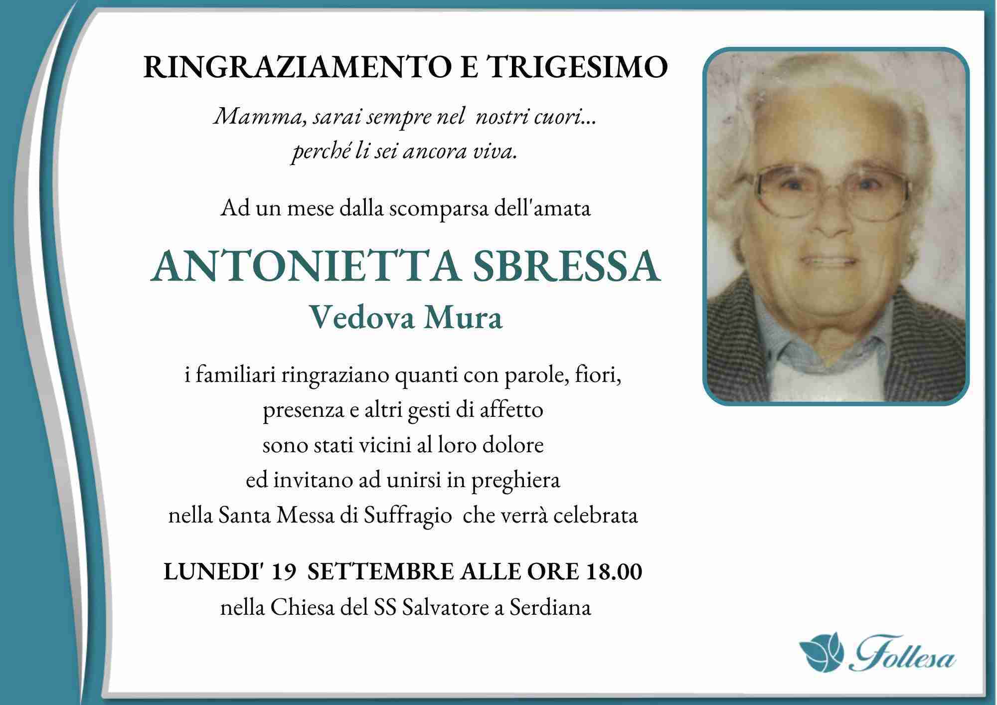 Antonietta Sbressa