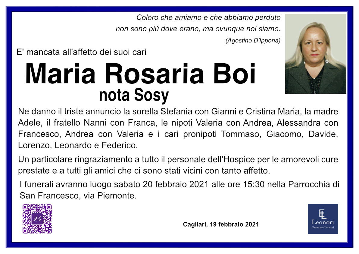 Maria Rosaria Boi
