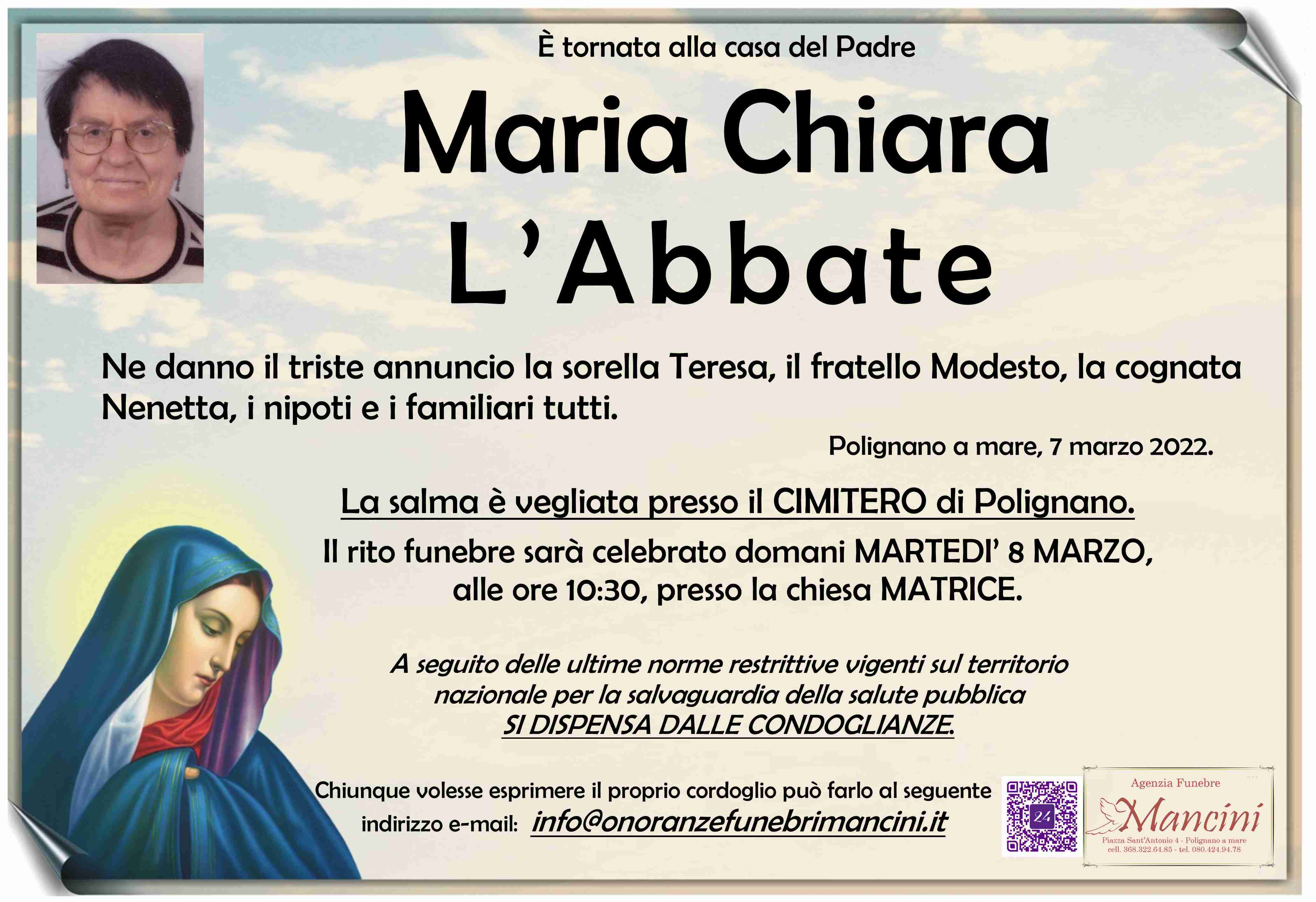 Maria Chiara L'Abbate
