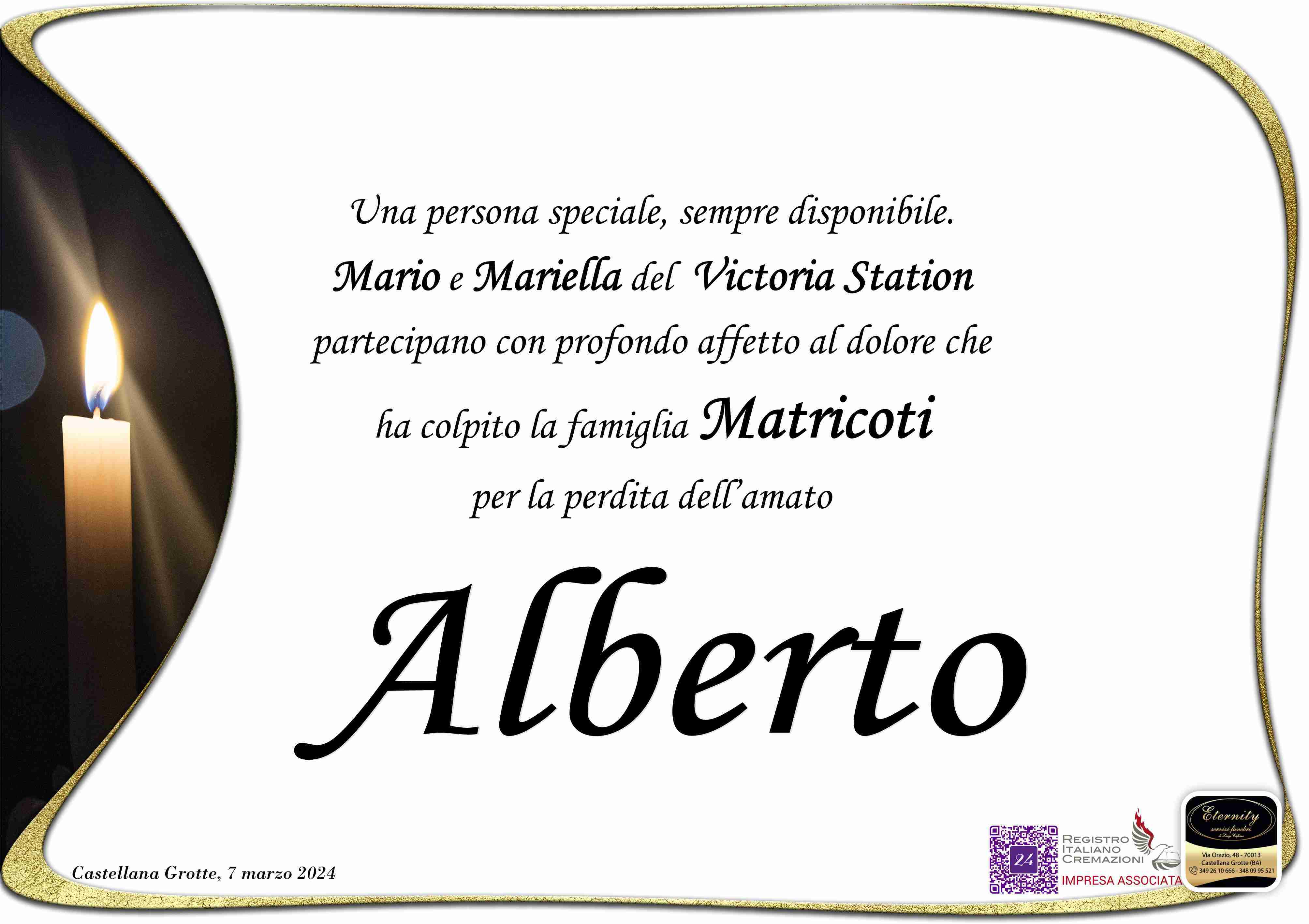 Alberto Vito Michele Matricoti
