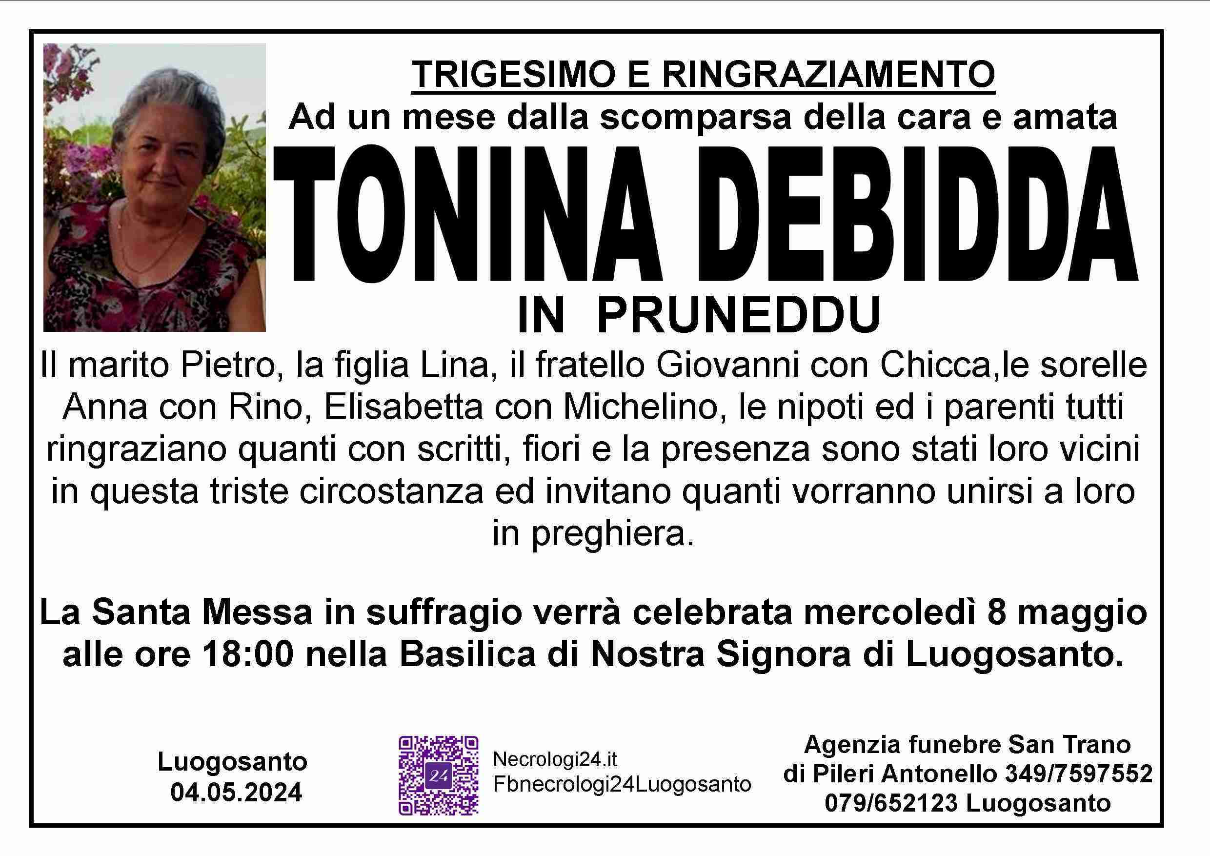 Tonina Debidda