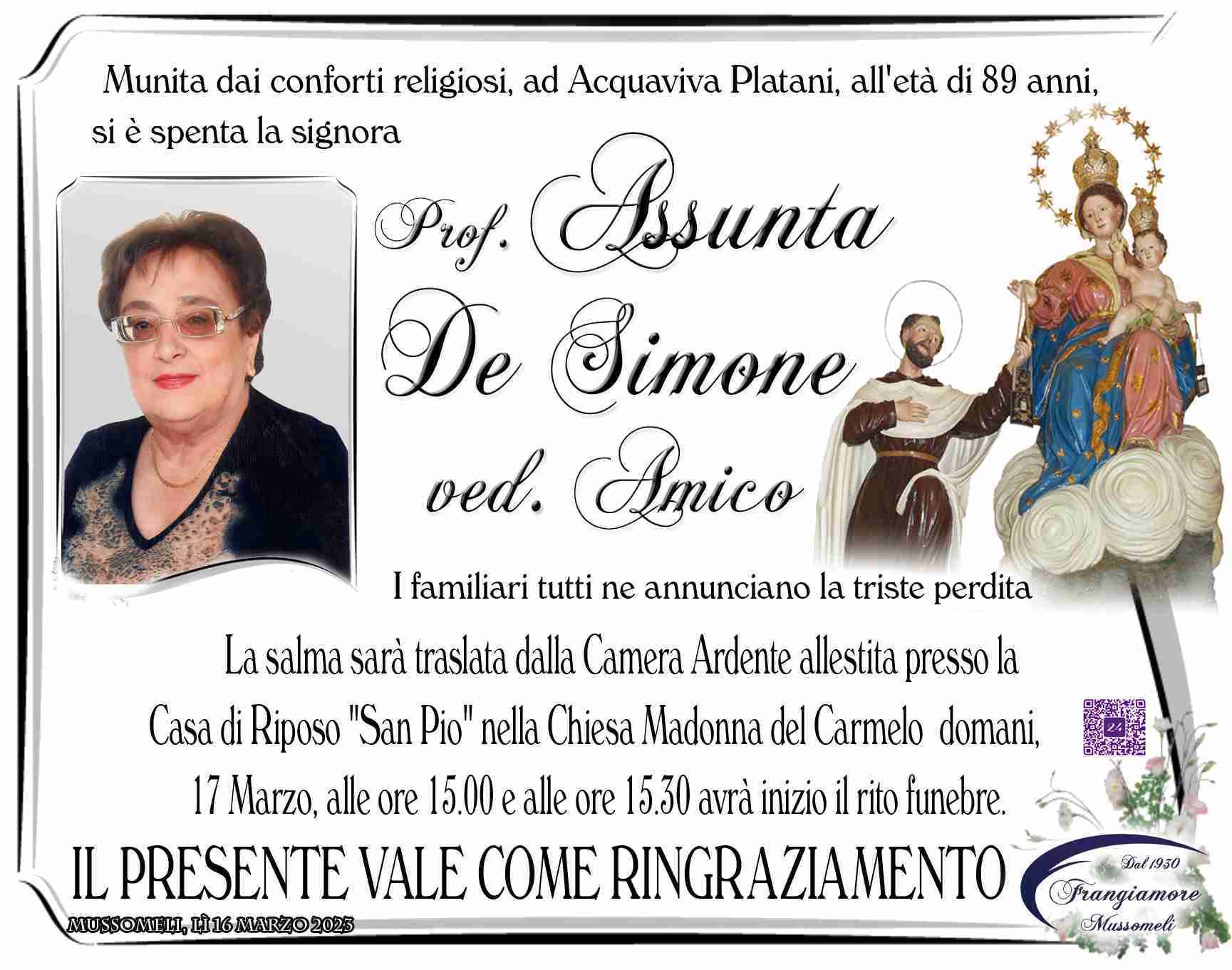 Assunta De Simone