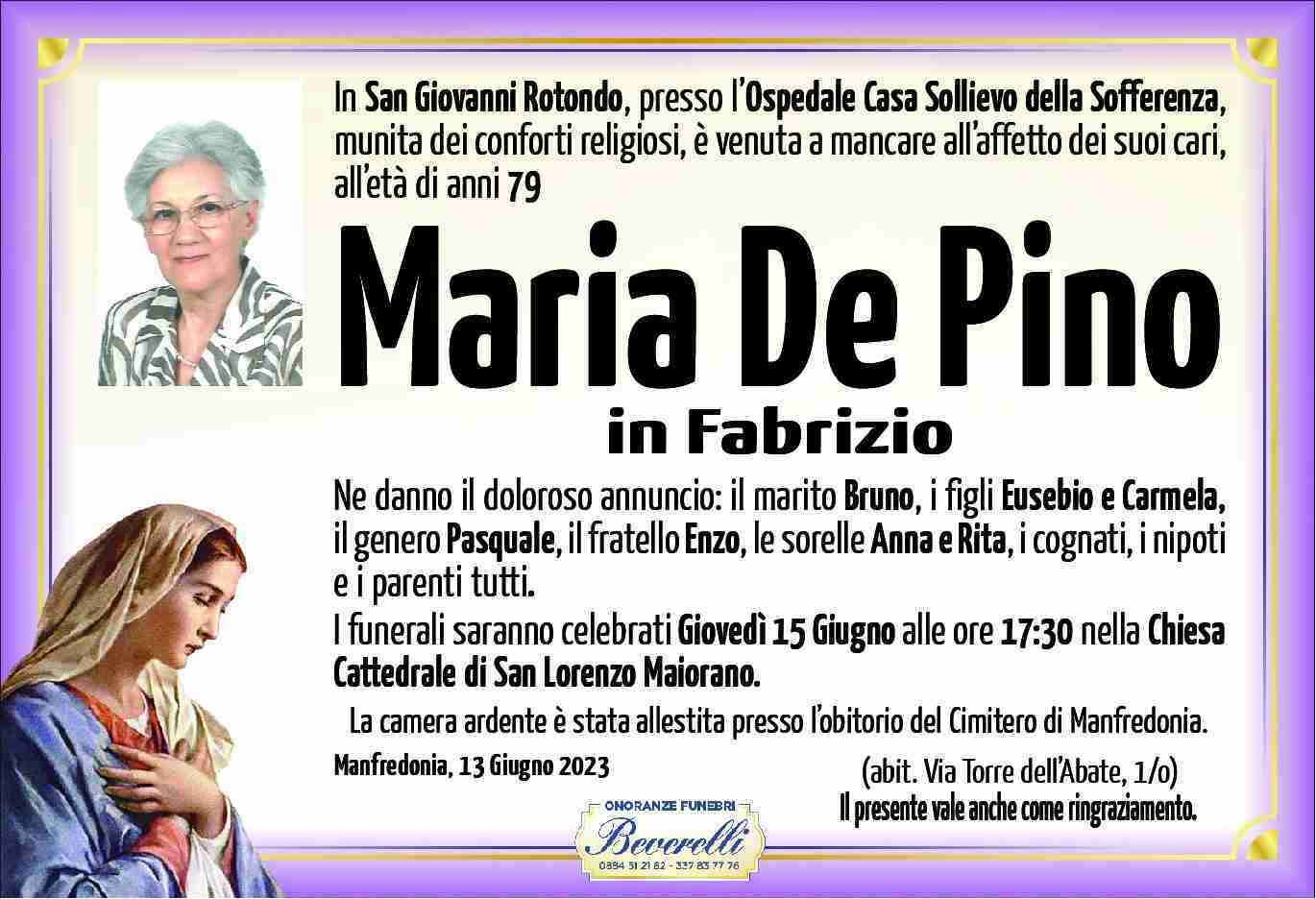 Maria De Pino