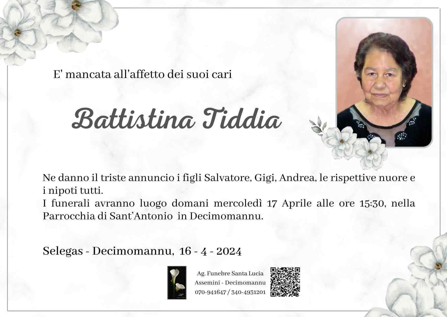 Battistina Tiddia