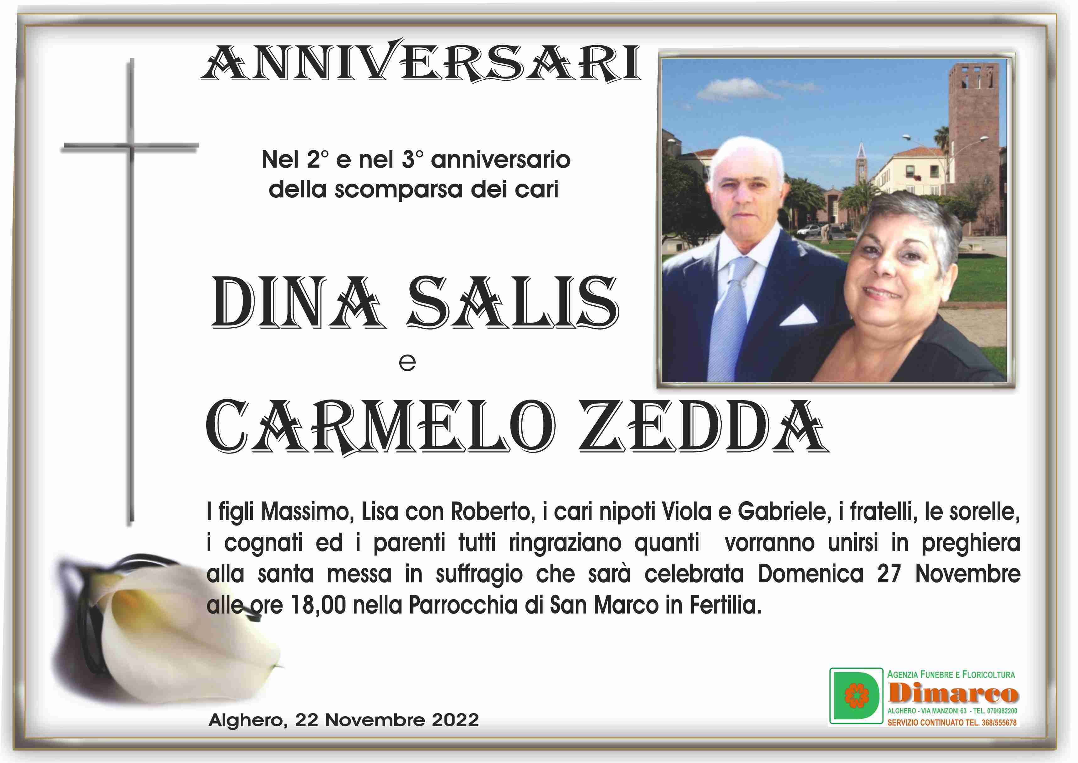 Dina Salis e Carmelo Zedda