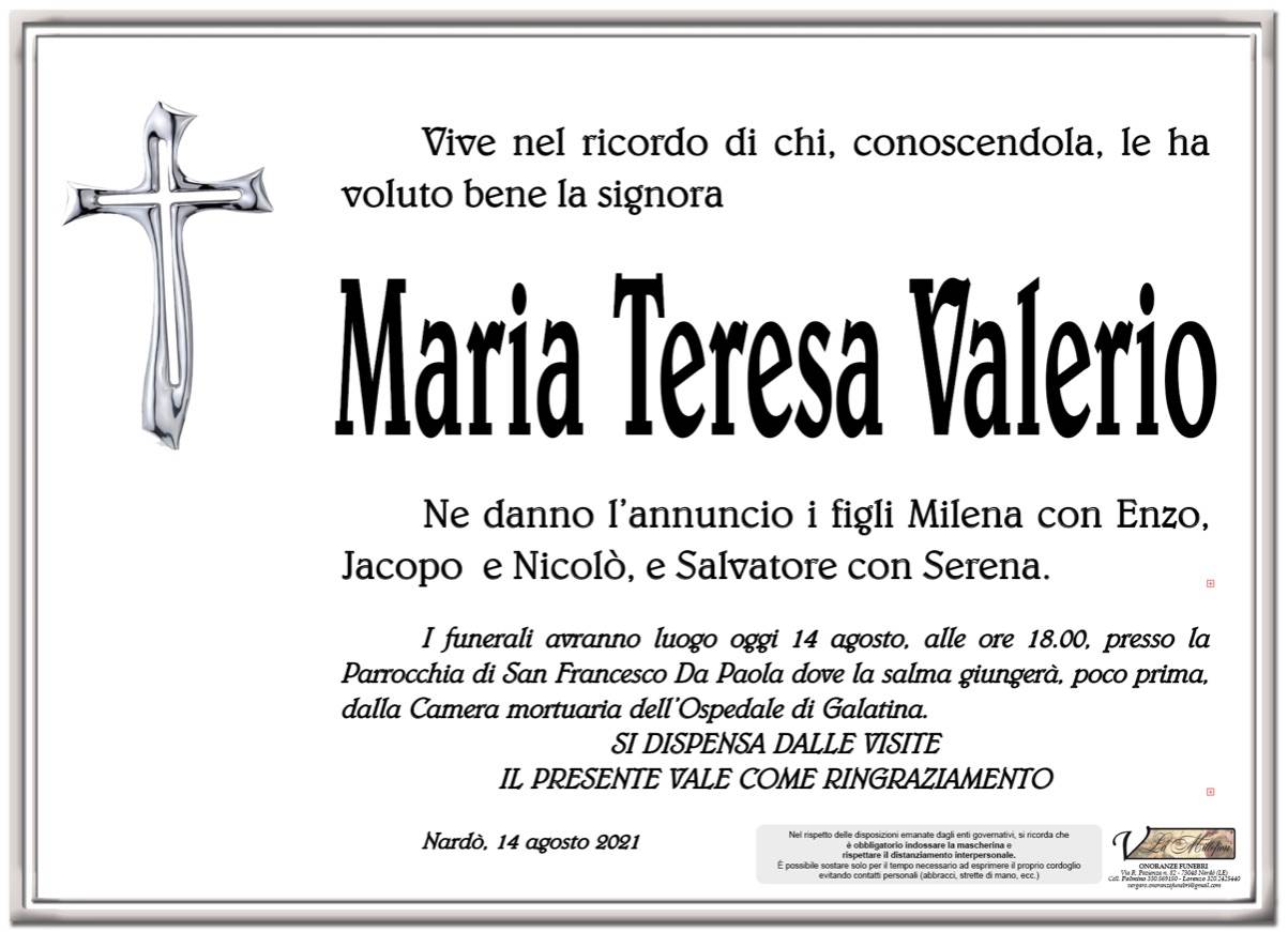 Maria Teresa Valerio