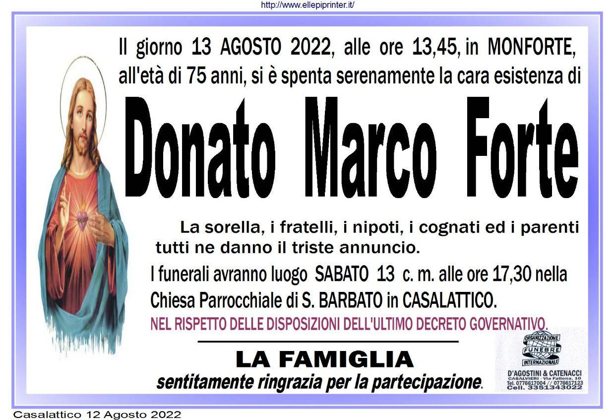 Donato Marco Forte