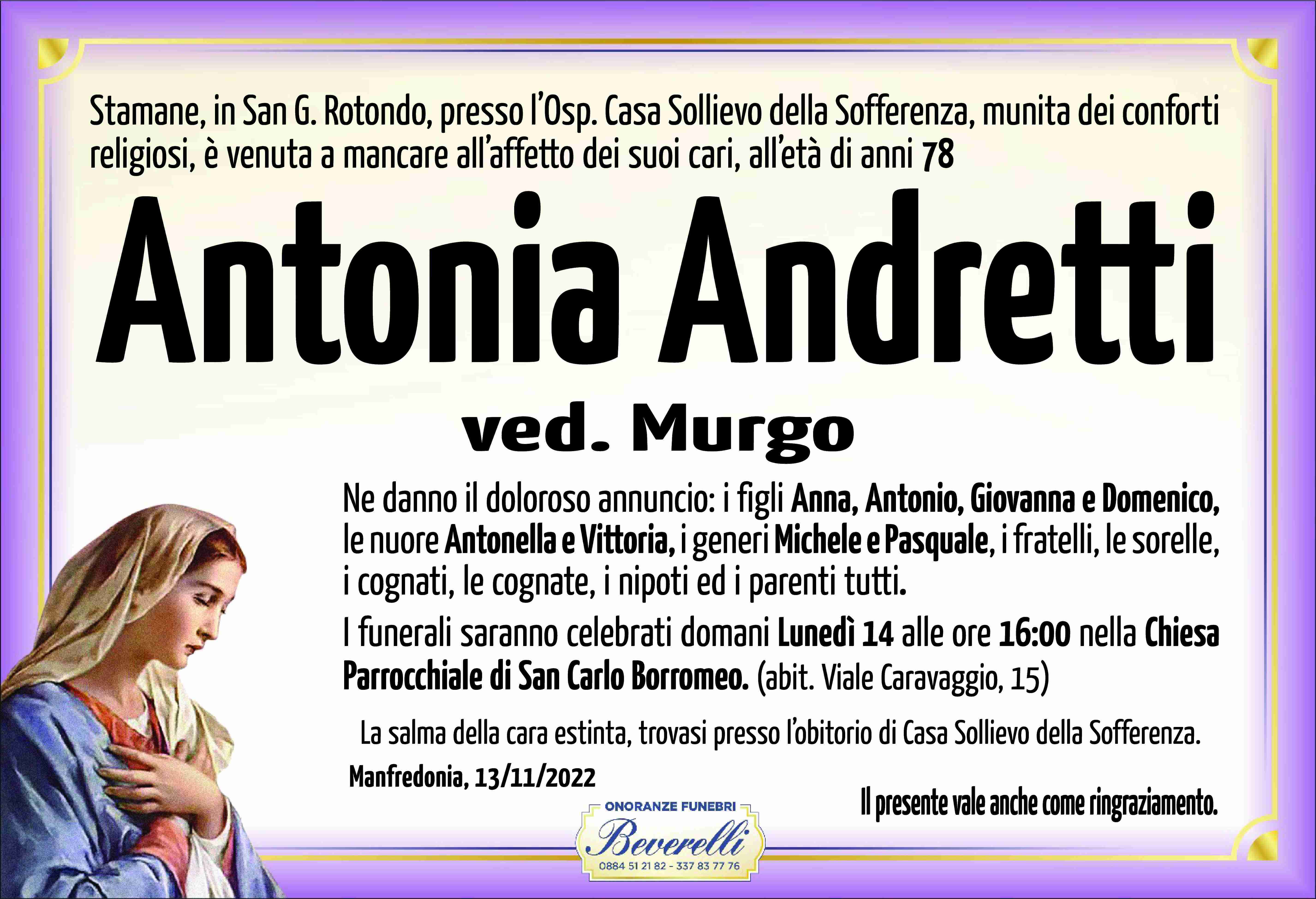 Antonia Andretti