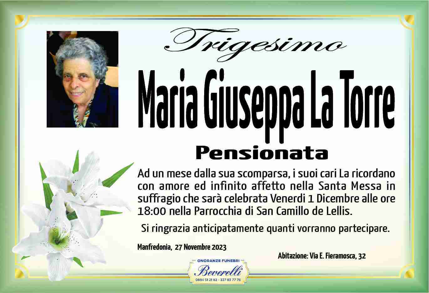 Maria Giuseppa La Torre