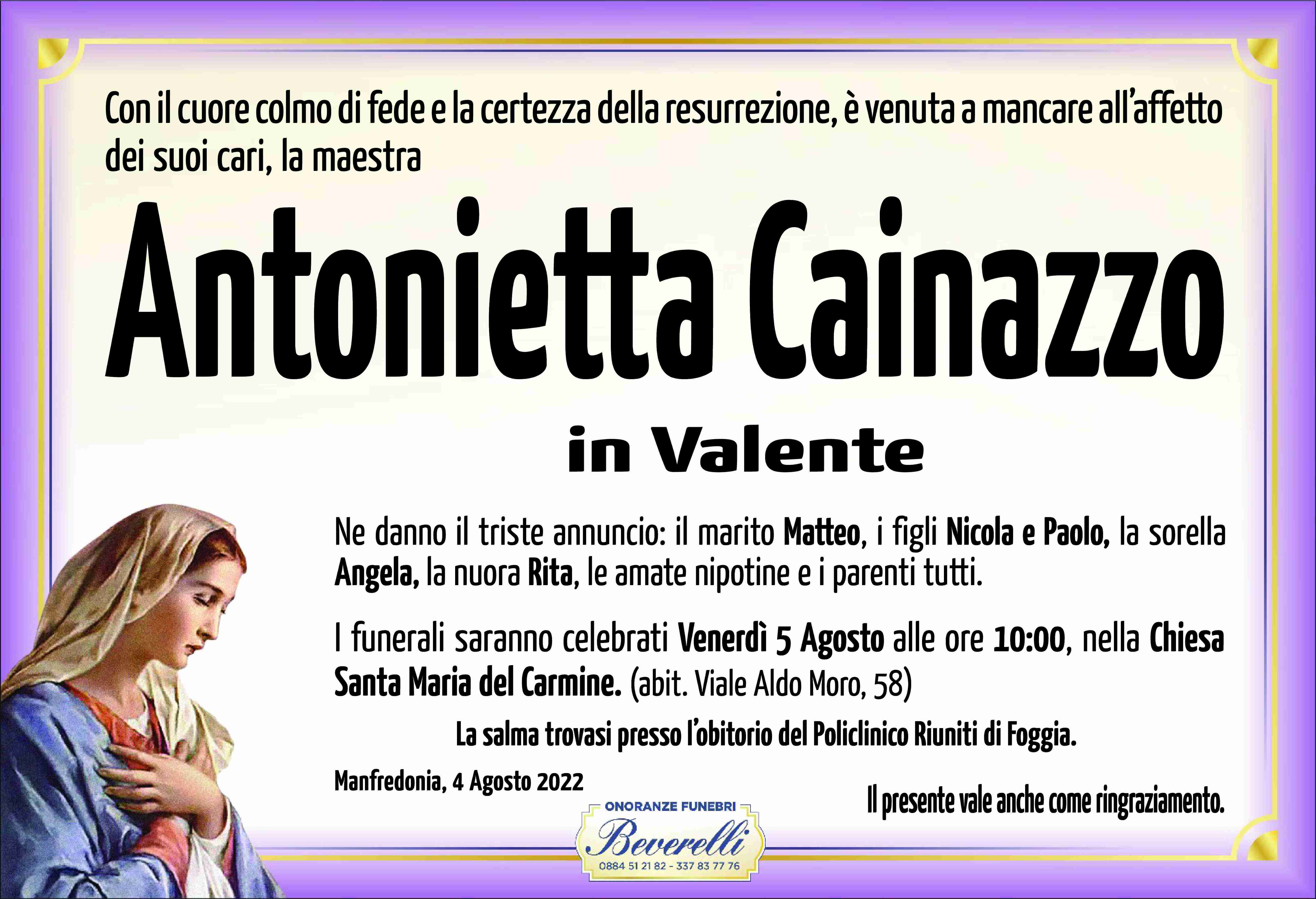 Antonietta Cainazzo