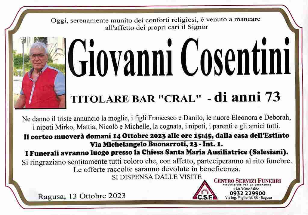 Cosentini Giovanni