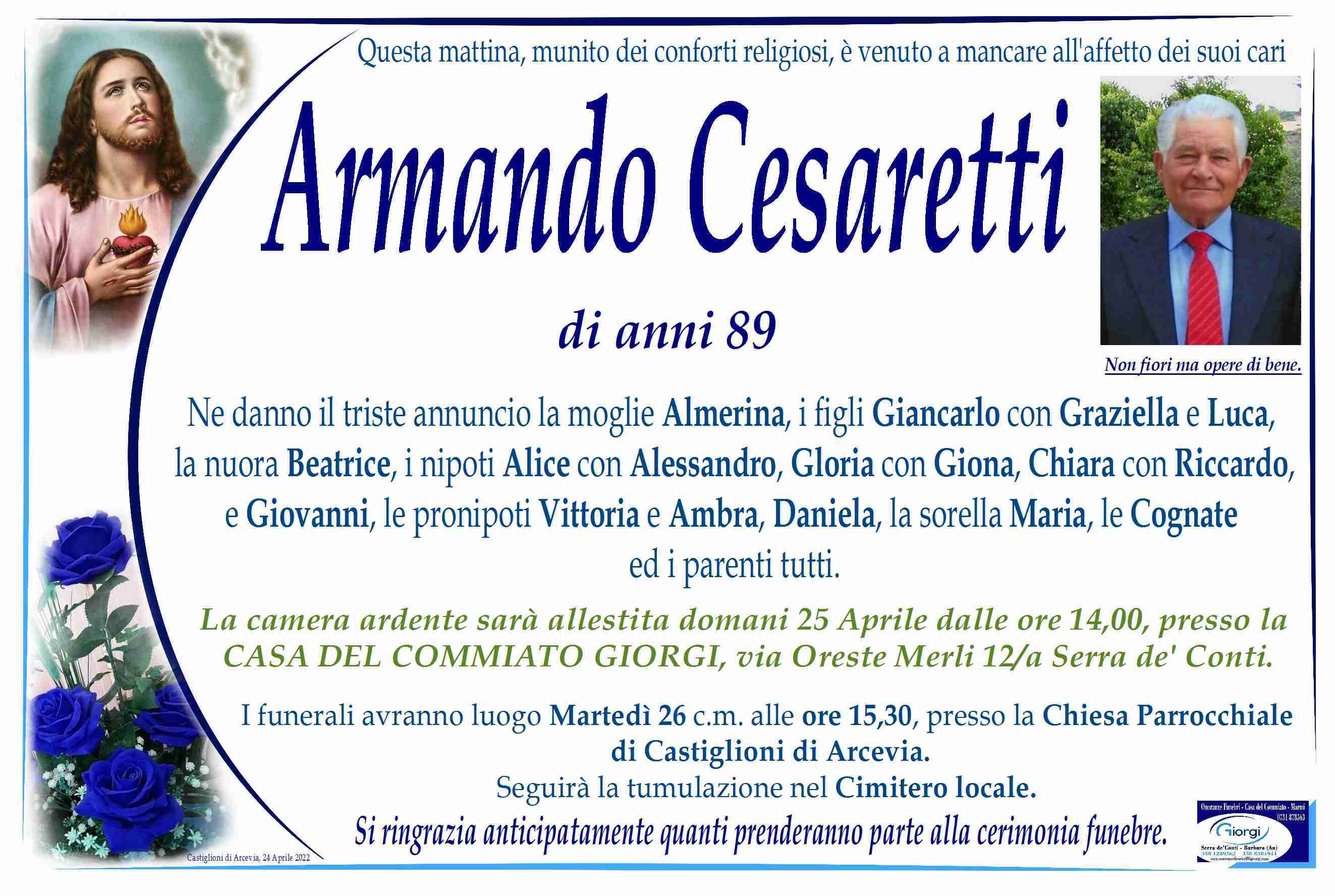 Armando Cesaretti