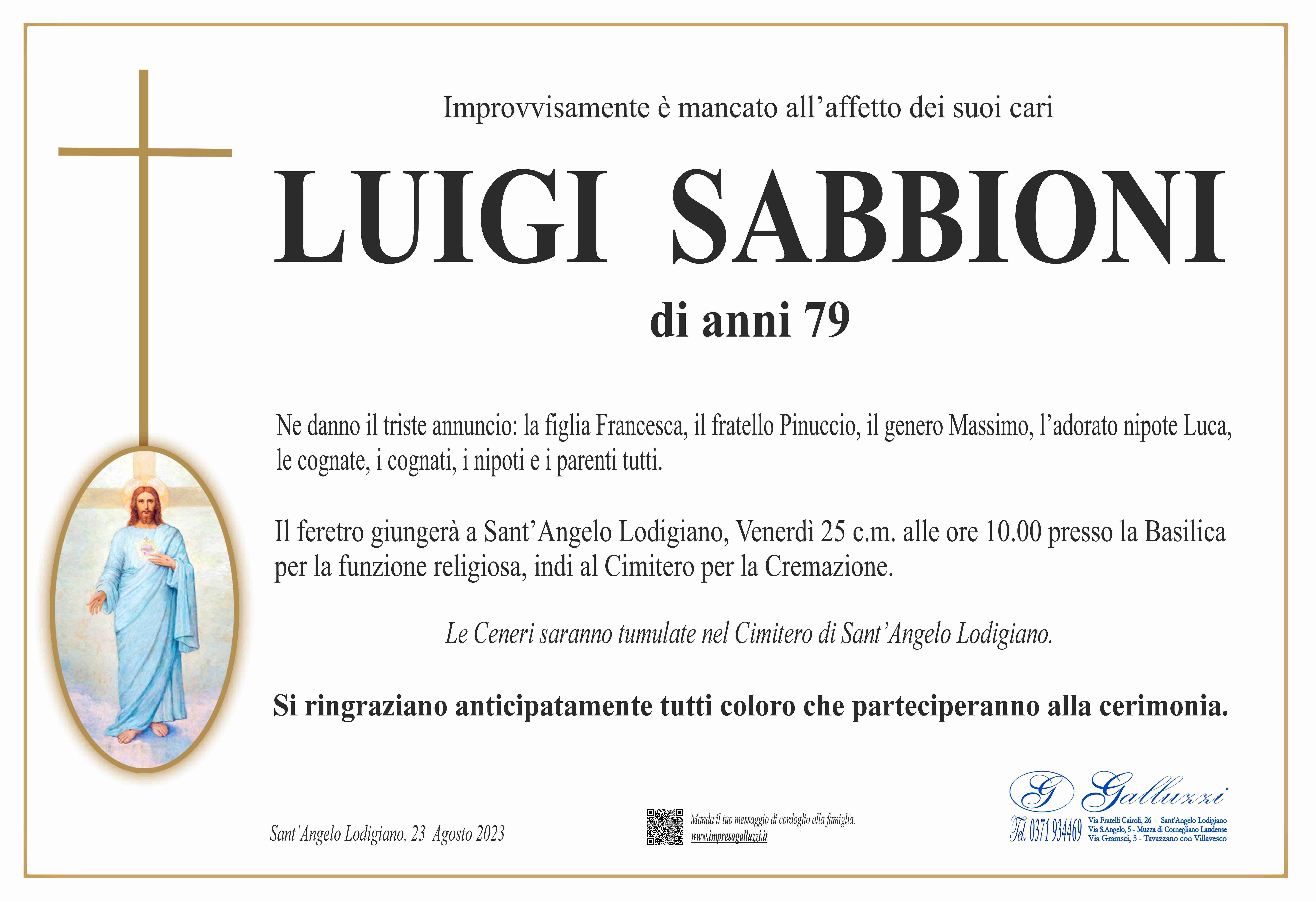 Luigi Sabbioni