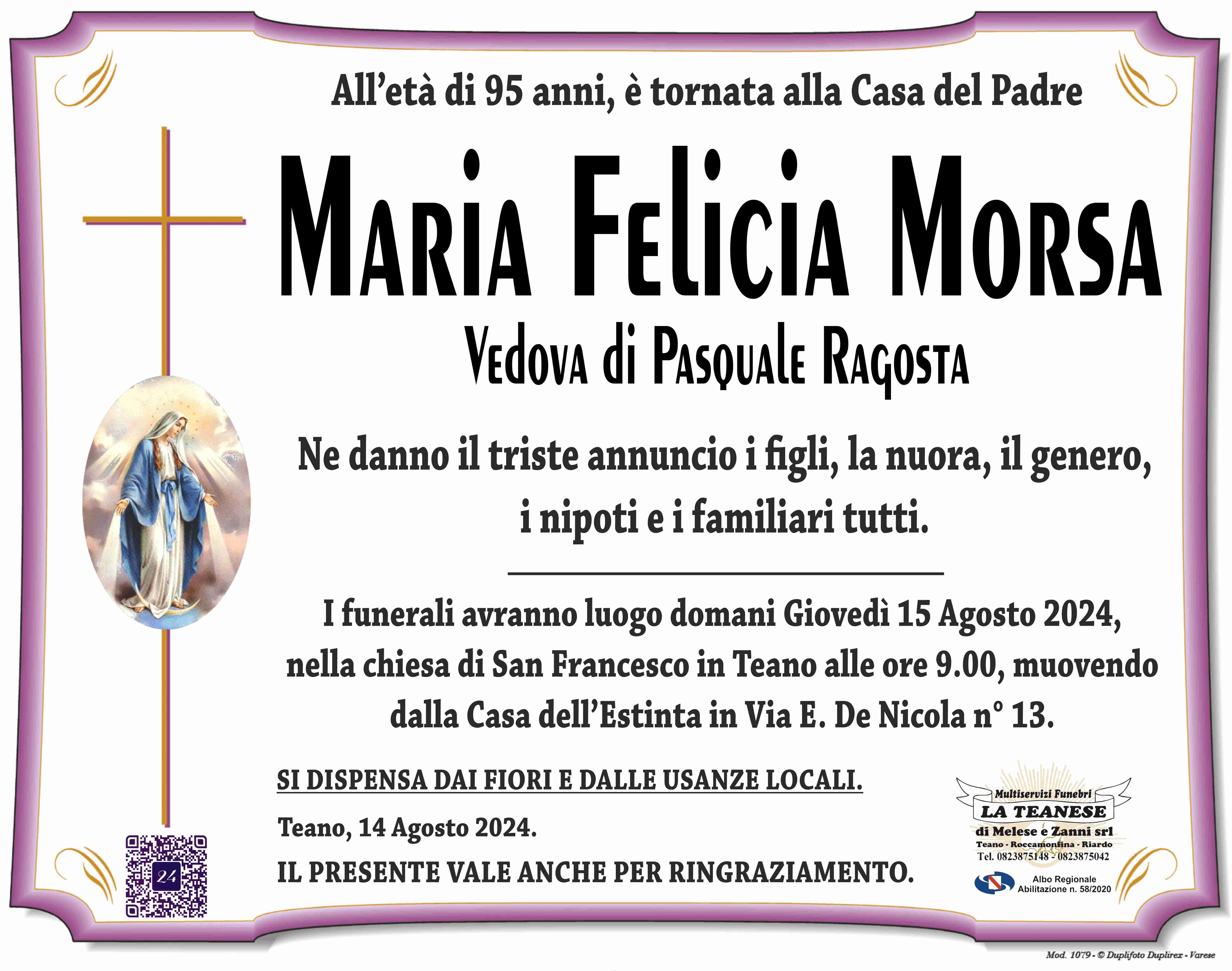 Maria Felicia Morsa