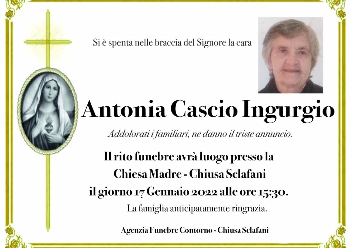 Antonia Cascio Ingurgio