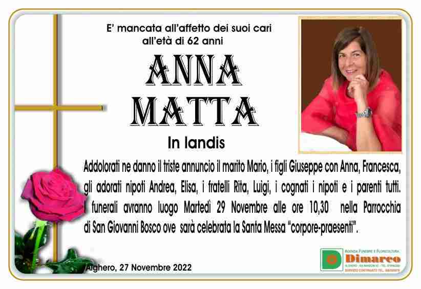 Anna Matta in Landis