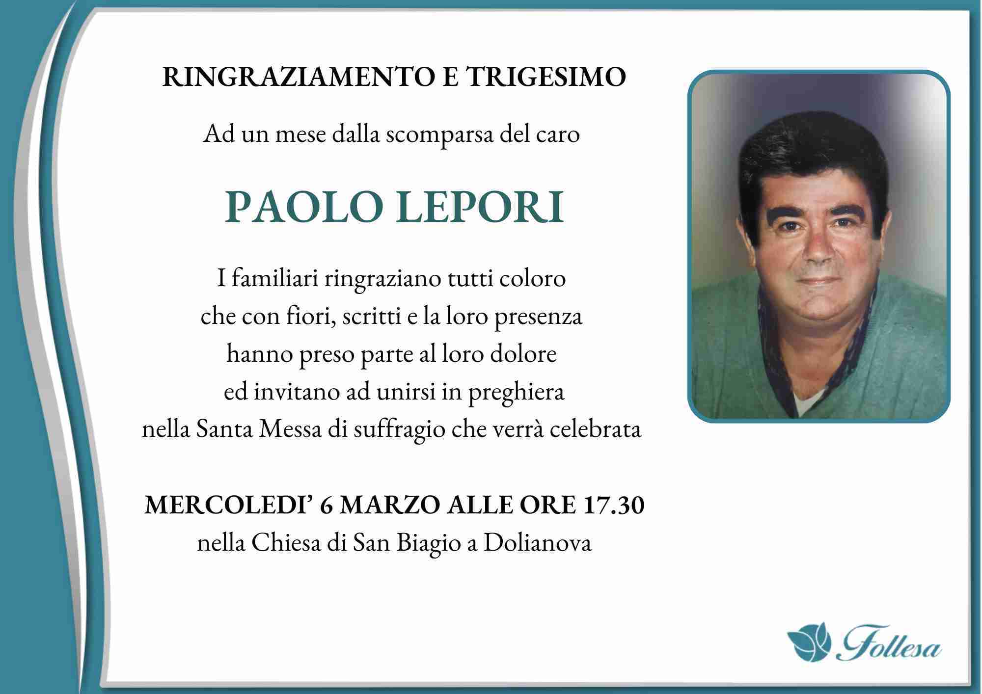 Paolo Lepori