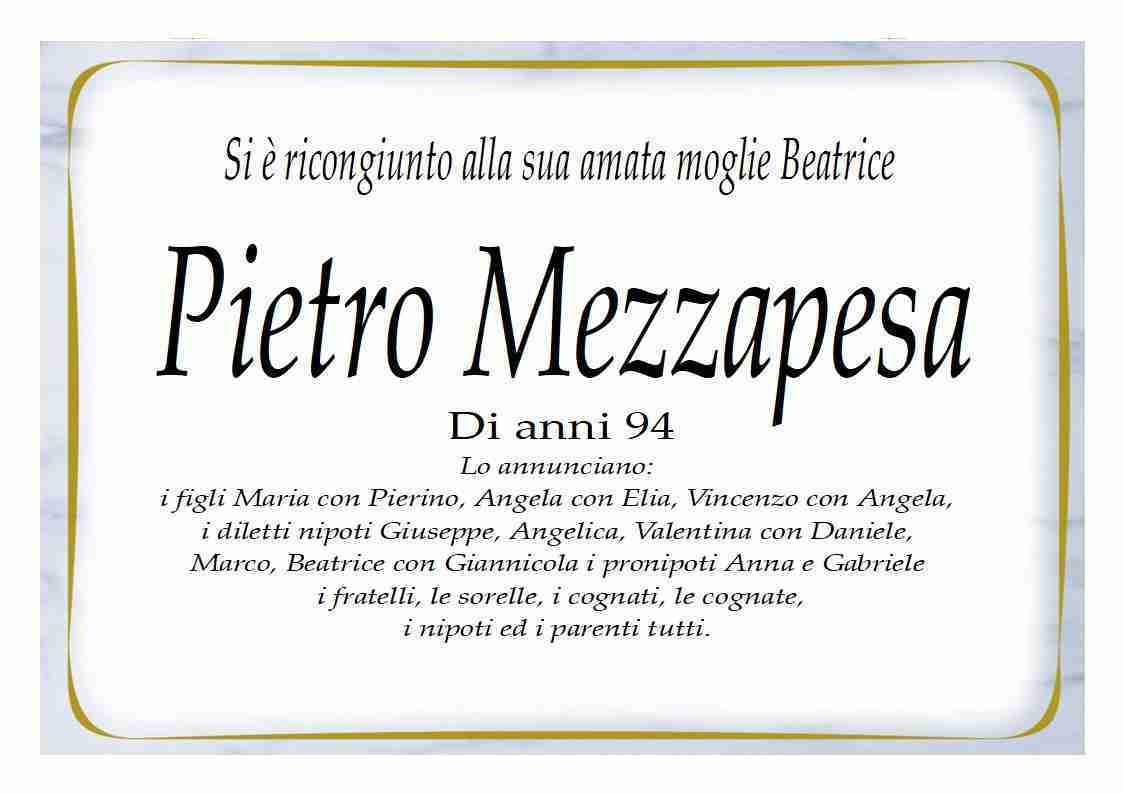 Pietro Mezzapesa