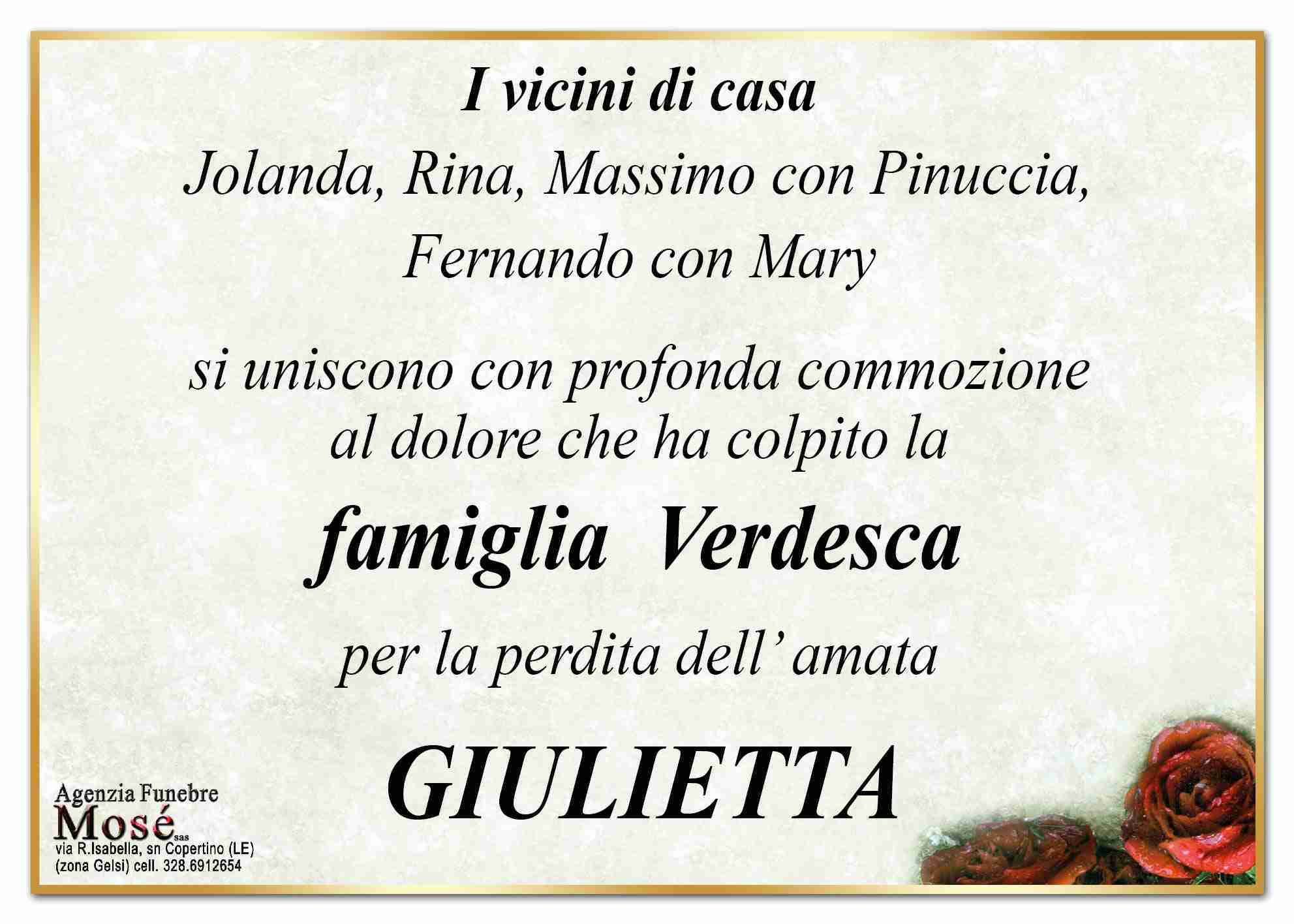 Giulietta Verdesca