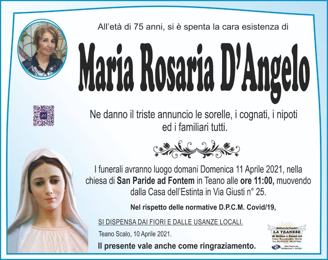Maria Rosaria D'Angelo