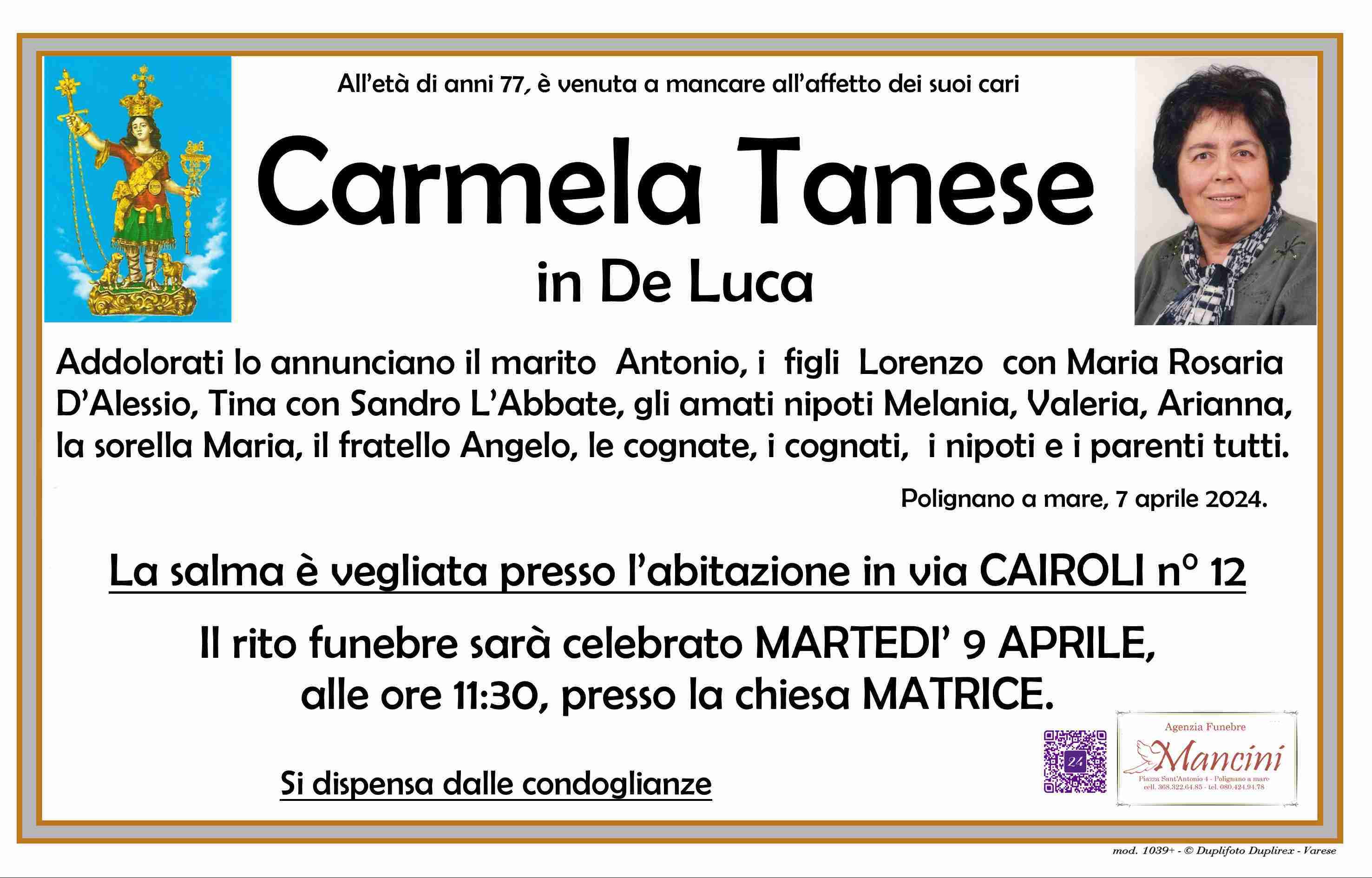Carmela Tanese