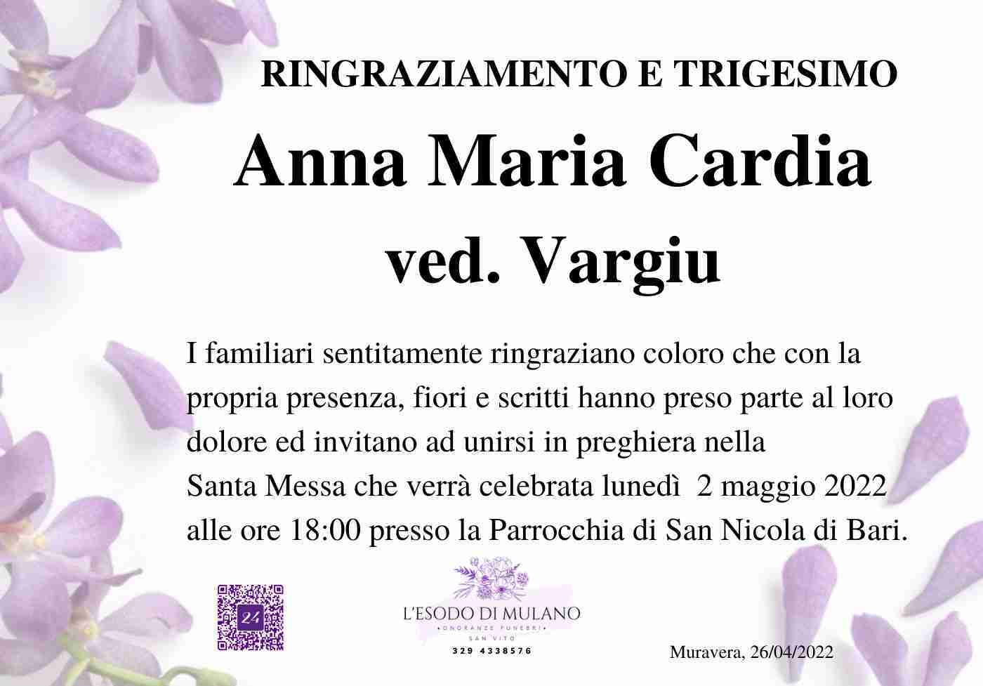 Anna Maria Cardia