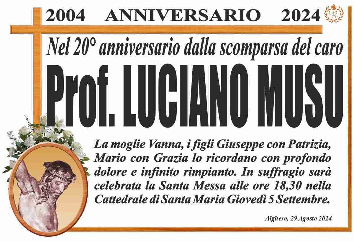 Prof. Luciano Musu