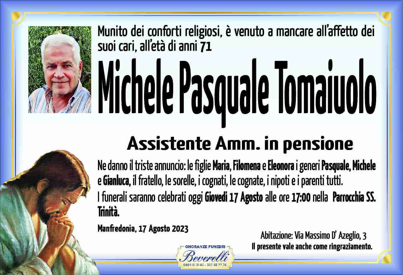 Michele Pasquale Tomaiuolo