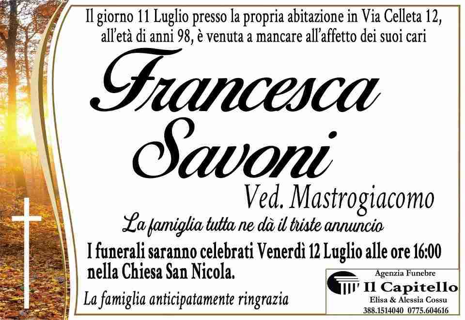 Francesca Savoni