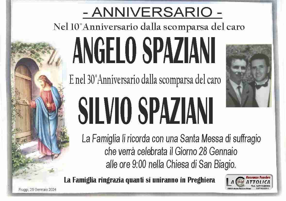 angelo spaziani e silvio spaziani