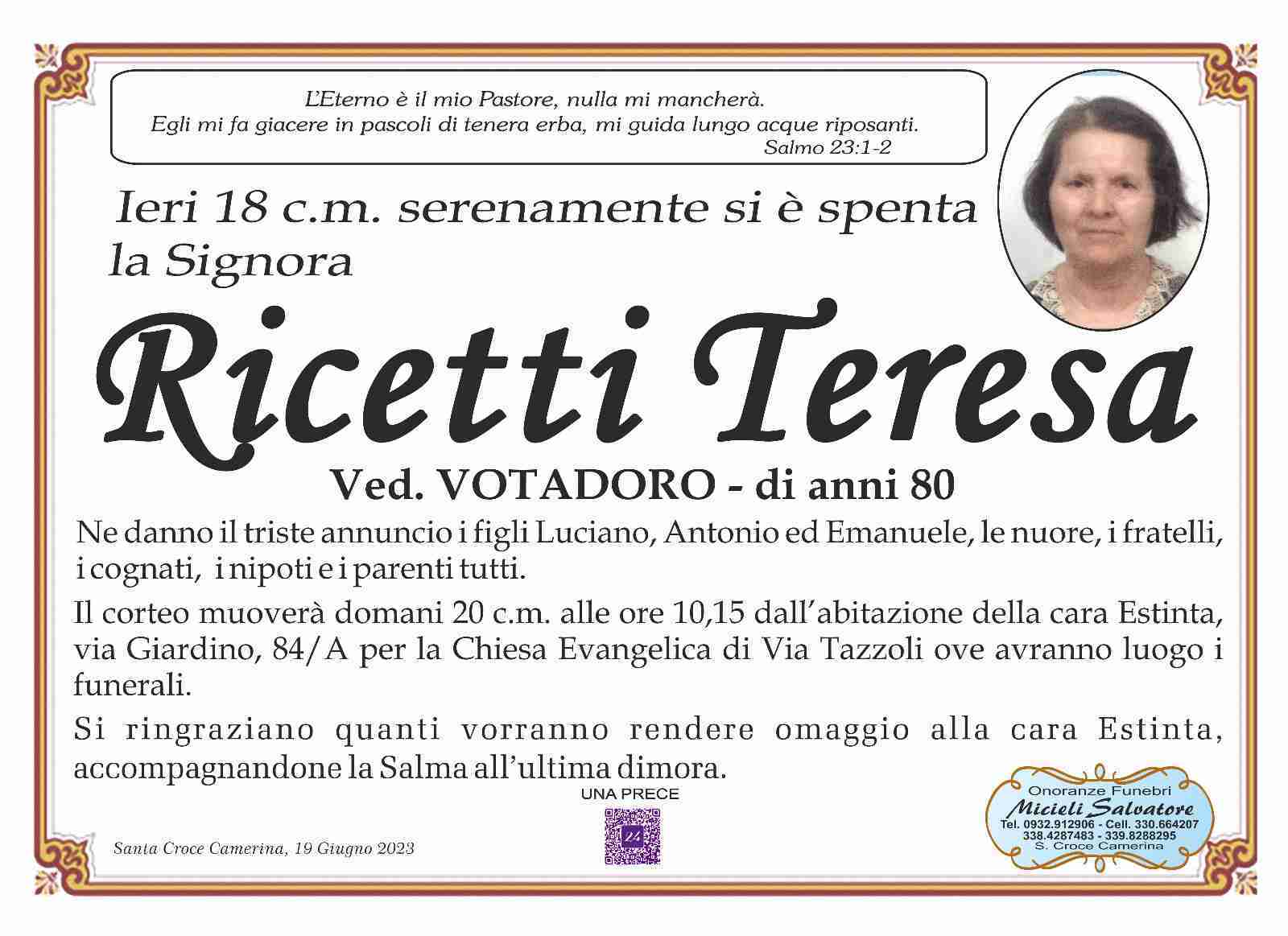 Teresa Ricetti