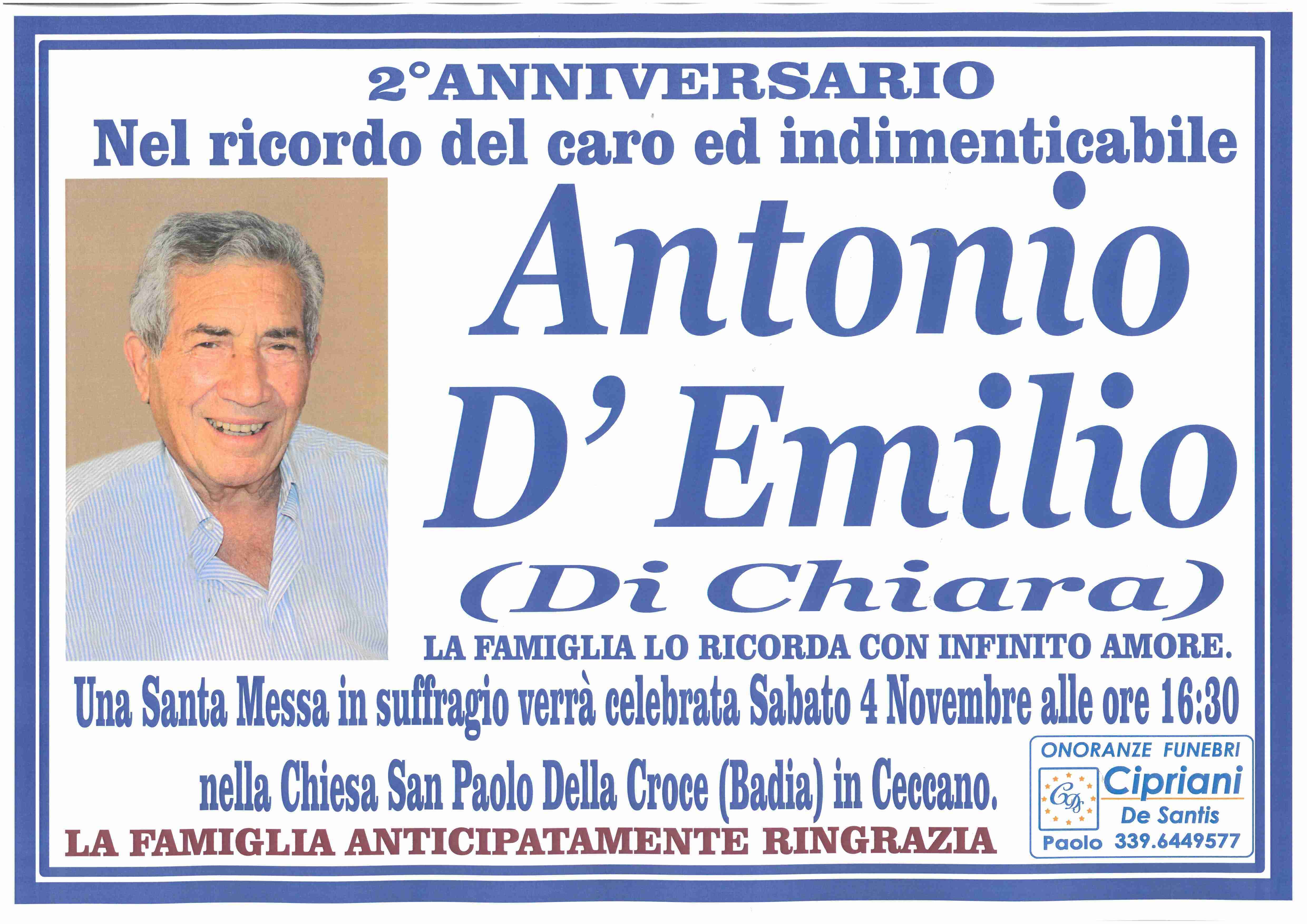 Antonio D'Emilio