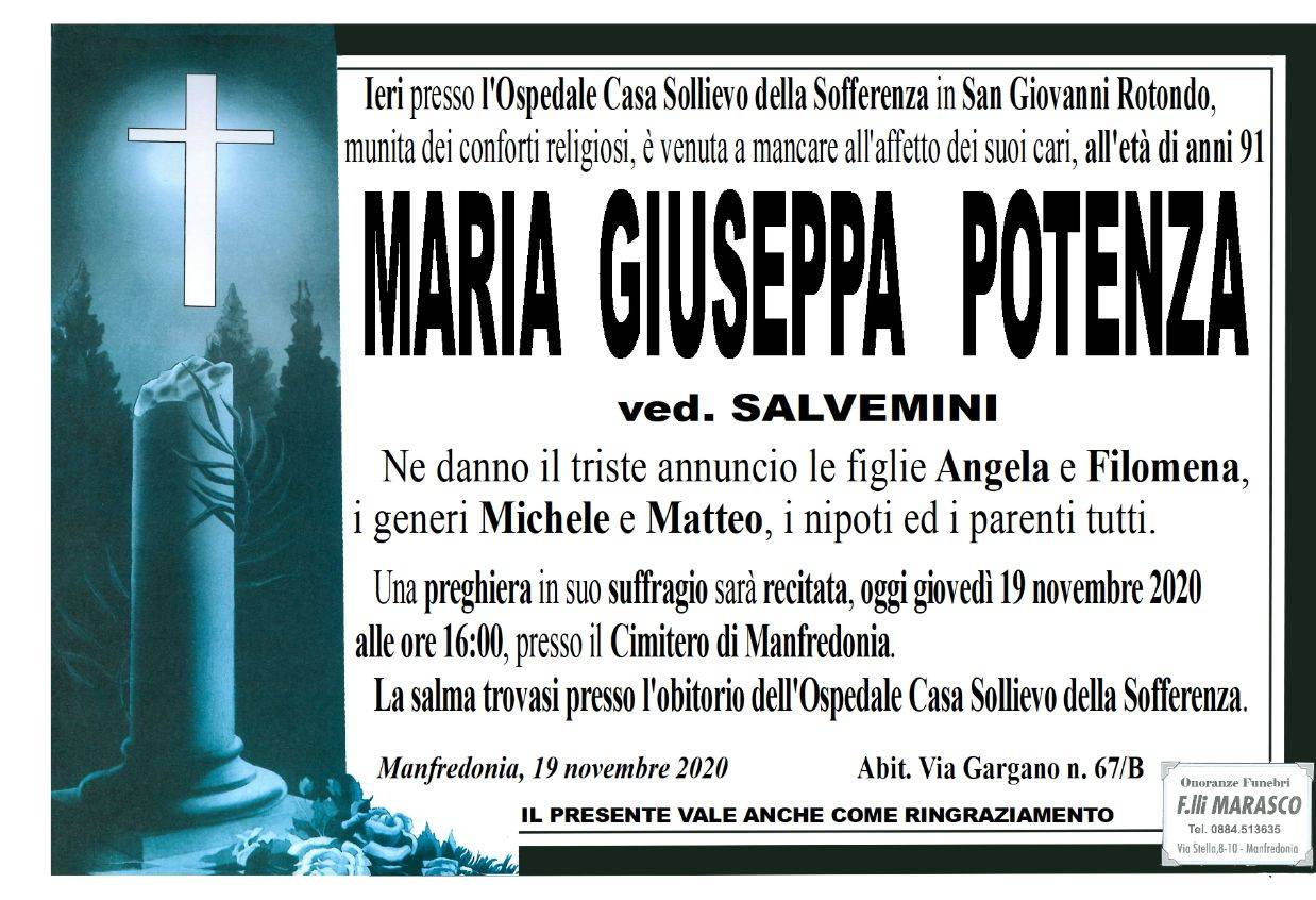 Maria Giuseppa Potenza