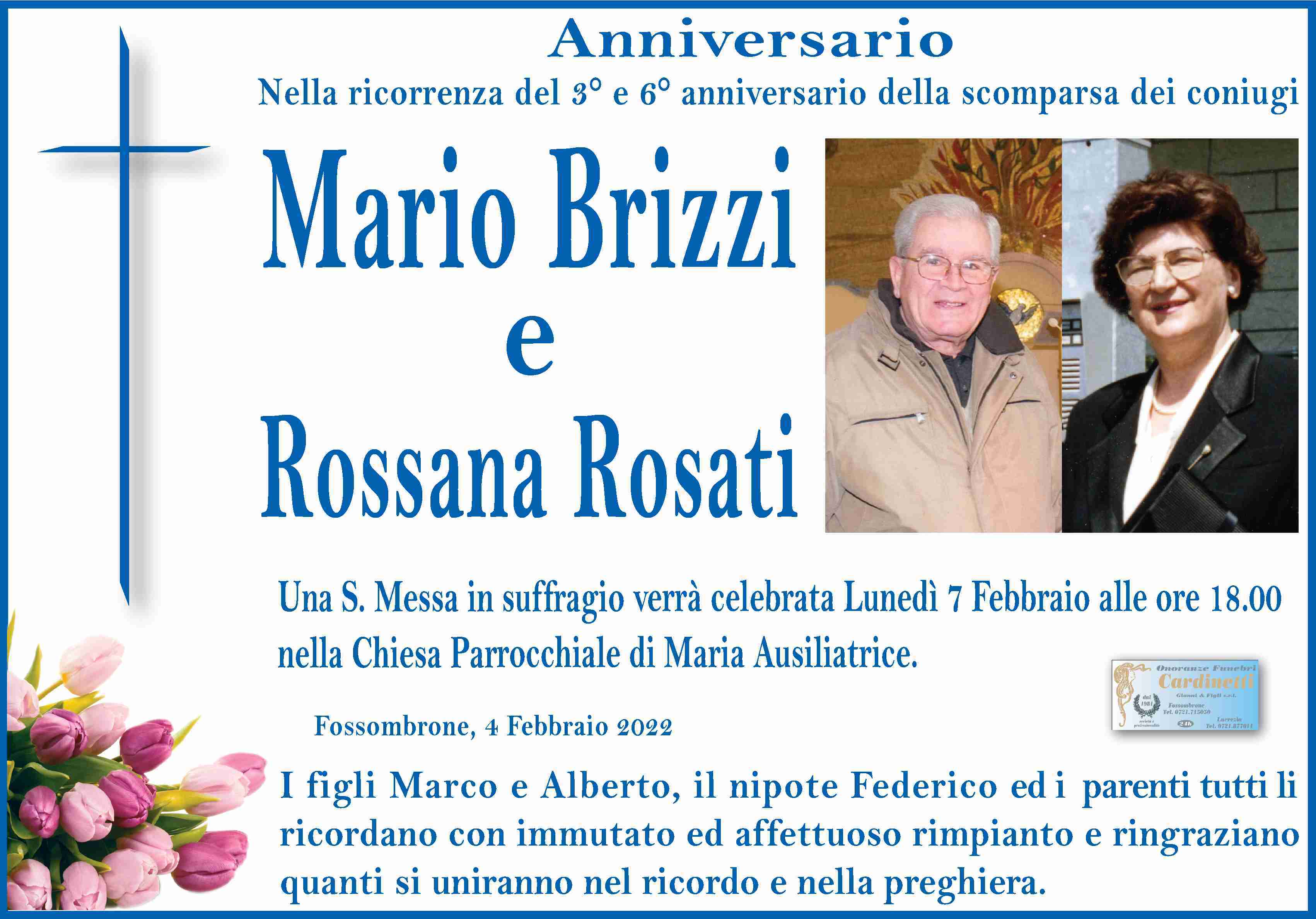 Mario Brizzi e Rossana Rosati