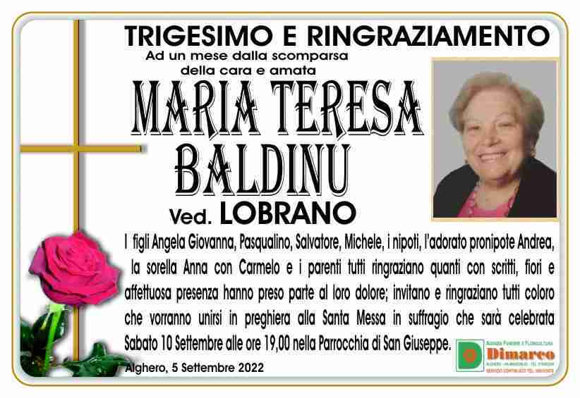 Maria Teresa Baldinu