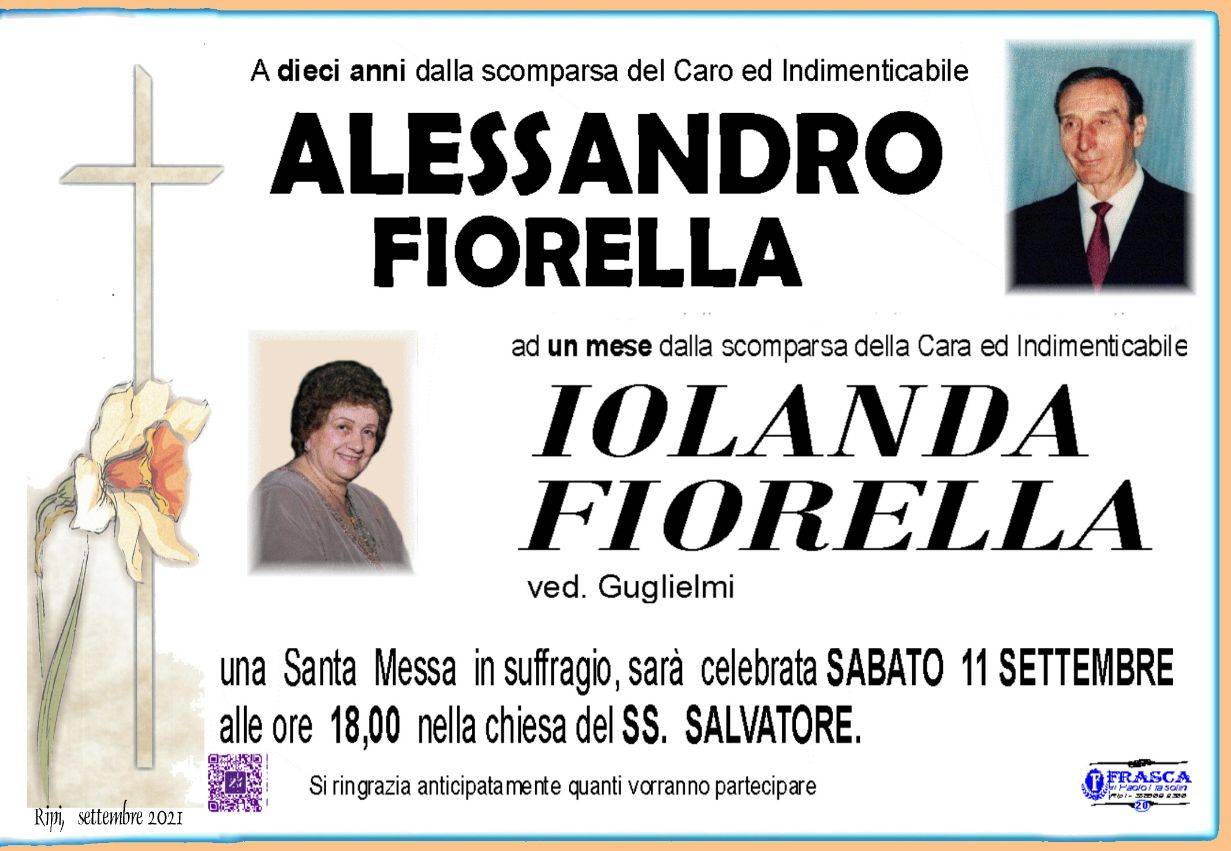 Alessandro Fiorella e Iolanda Fiorella