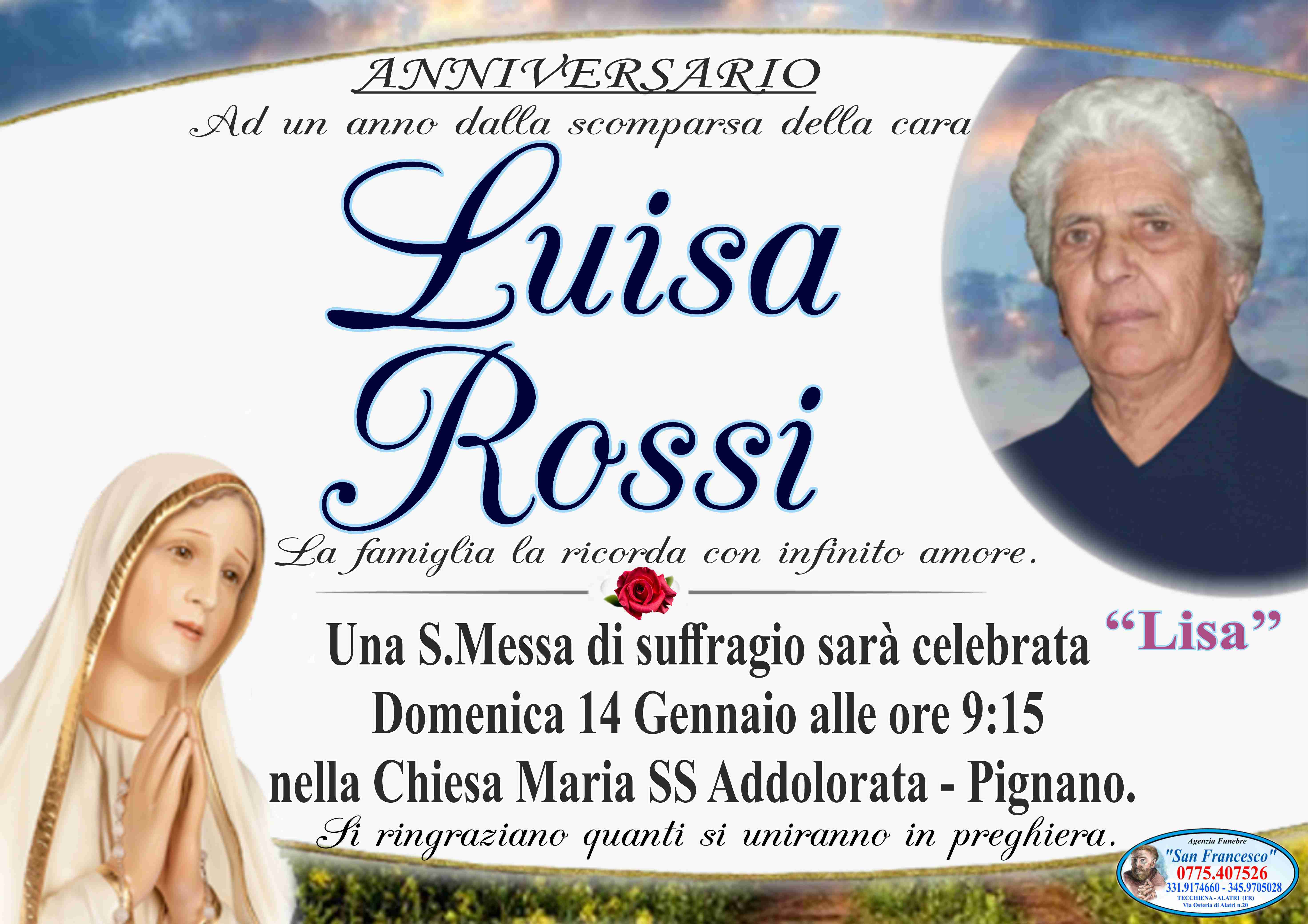 Luisa Rossi '' Lisa''