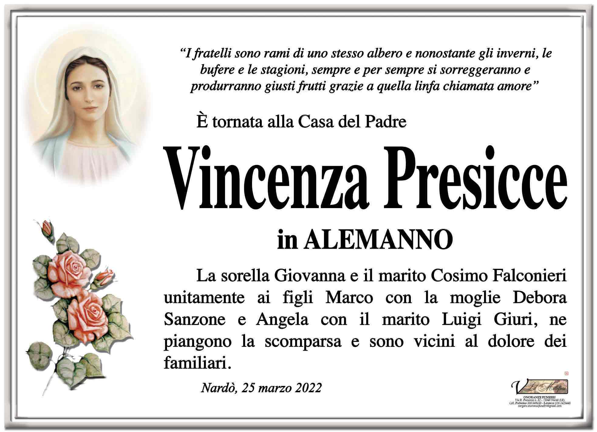 Vincenza Presicce