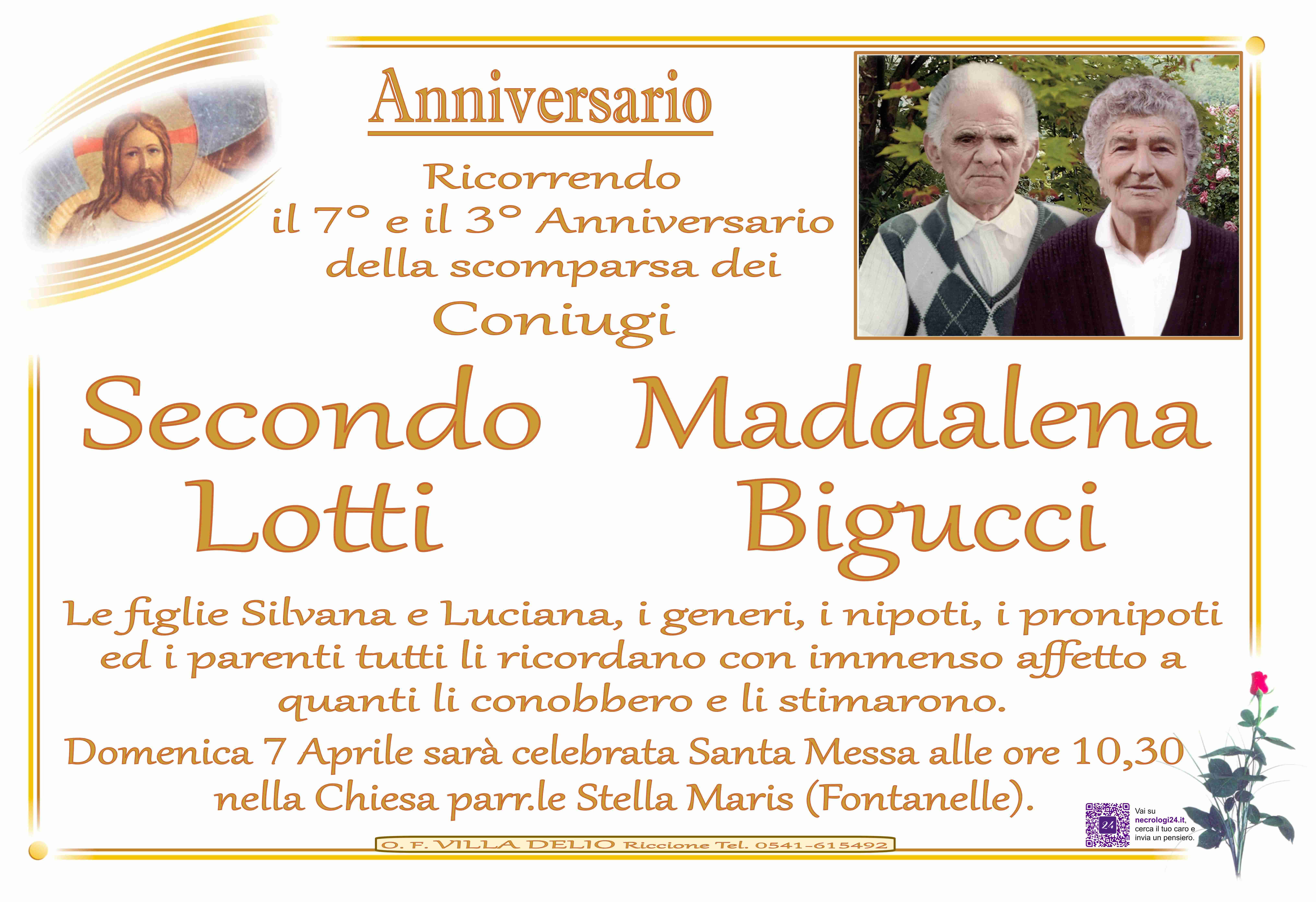 Secondo Lotti e Maddalena Bigucci