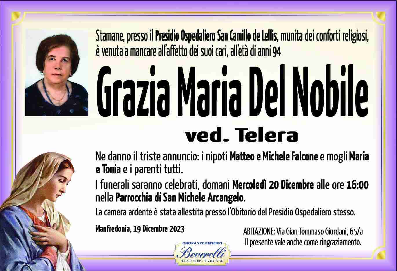 Grazia Maria Del Nobile