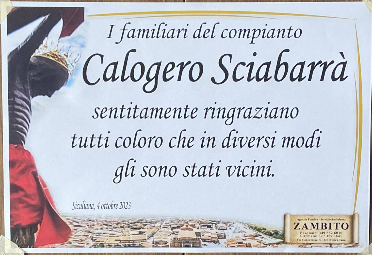 Calogero Sciabarrà