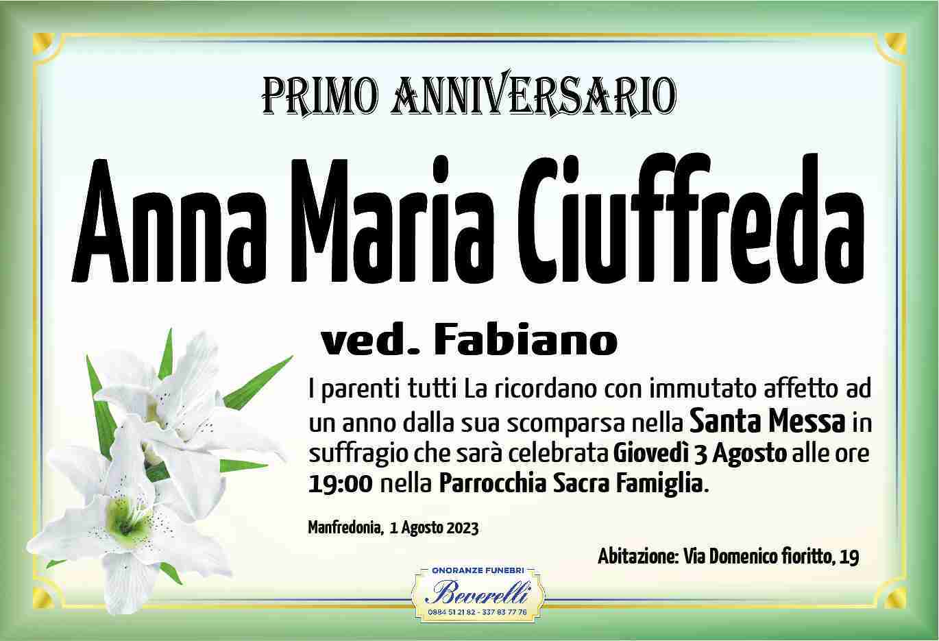 Anna Maria Ciuffreda