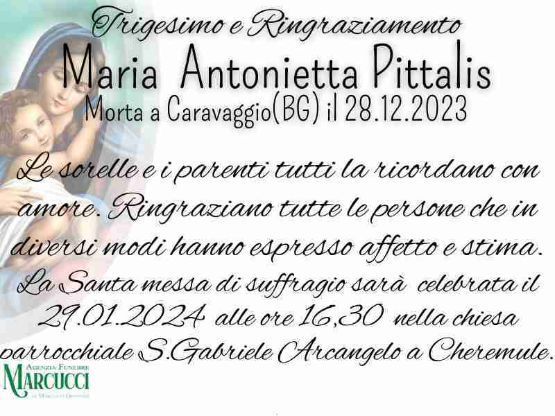 Maria Antonietta Pittalis